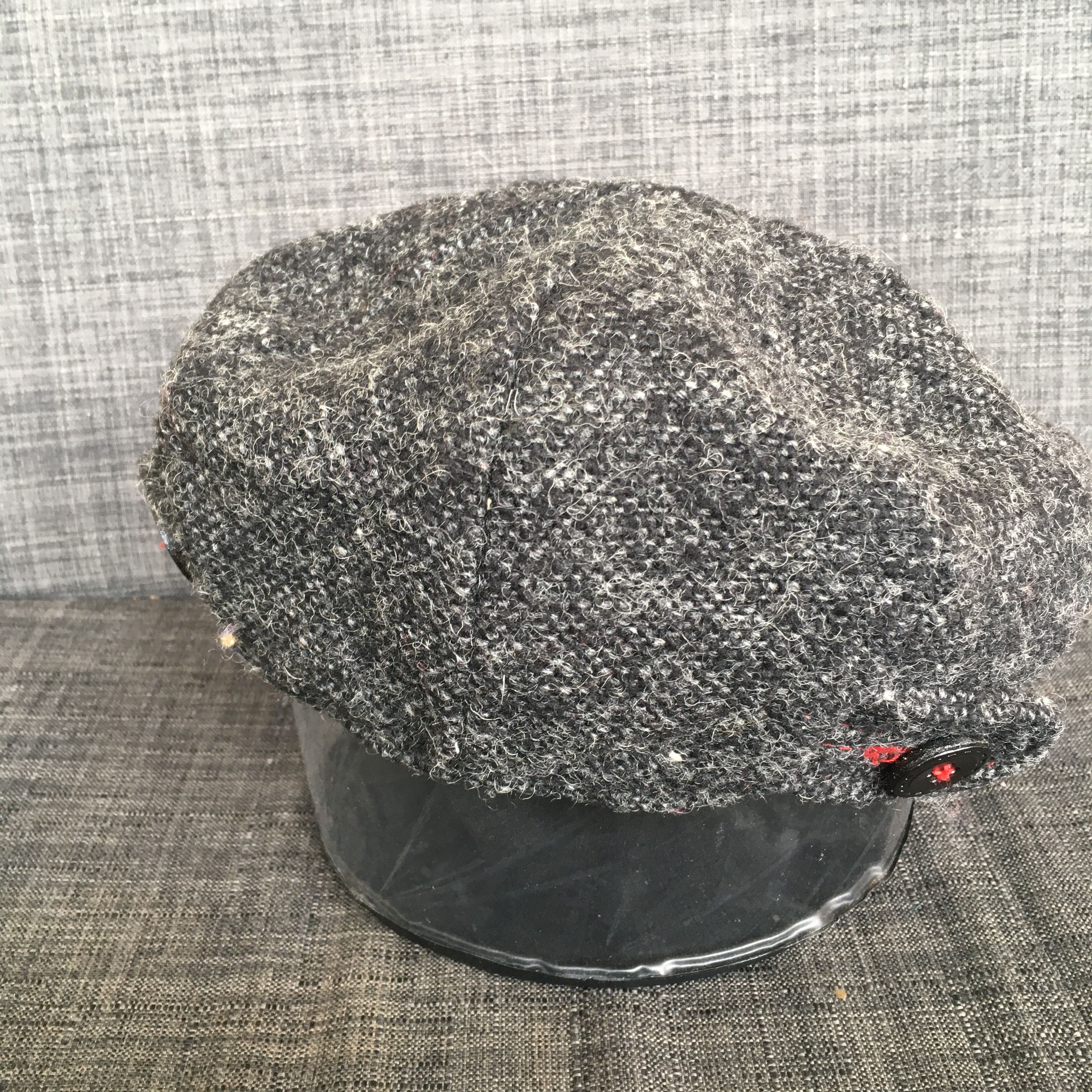 Vintage GREVI Made In Italy Wool Flat Cap Size ONE SIZE - 4 Thumbnail