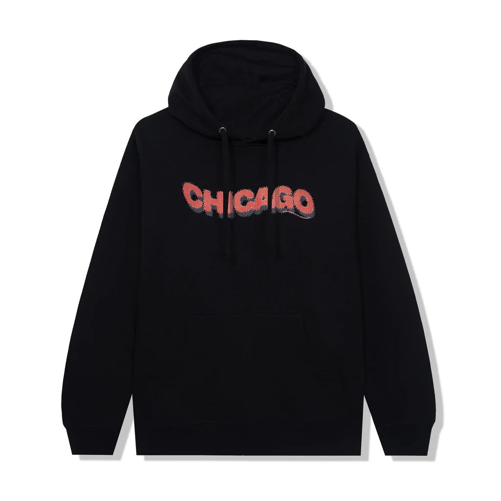 Anti Social Social Club DS ASSC Chicago Black Hoodie Bape KITH KAWS FOG FTP CDG OOTD Size US XXL / EU 58 / 5 - 4 Thumbnail