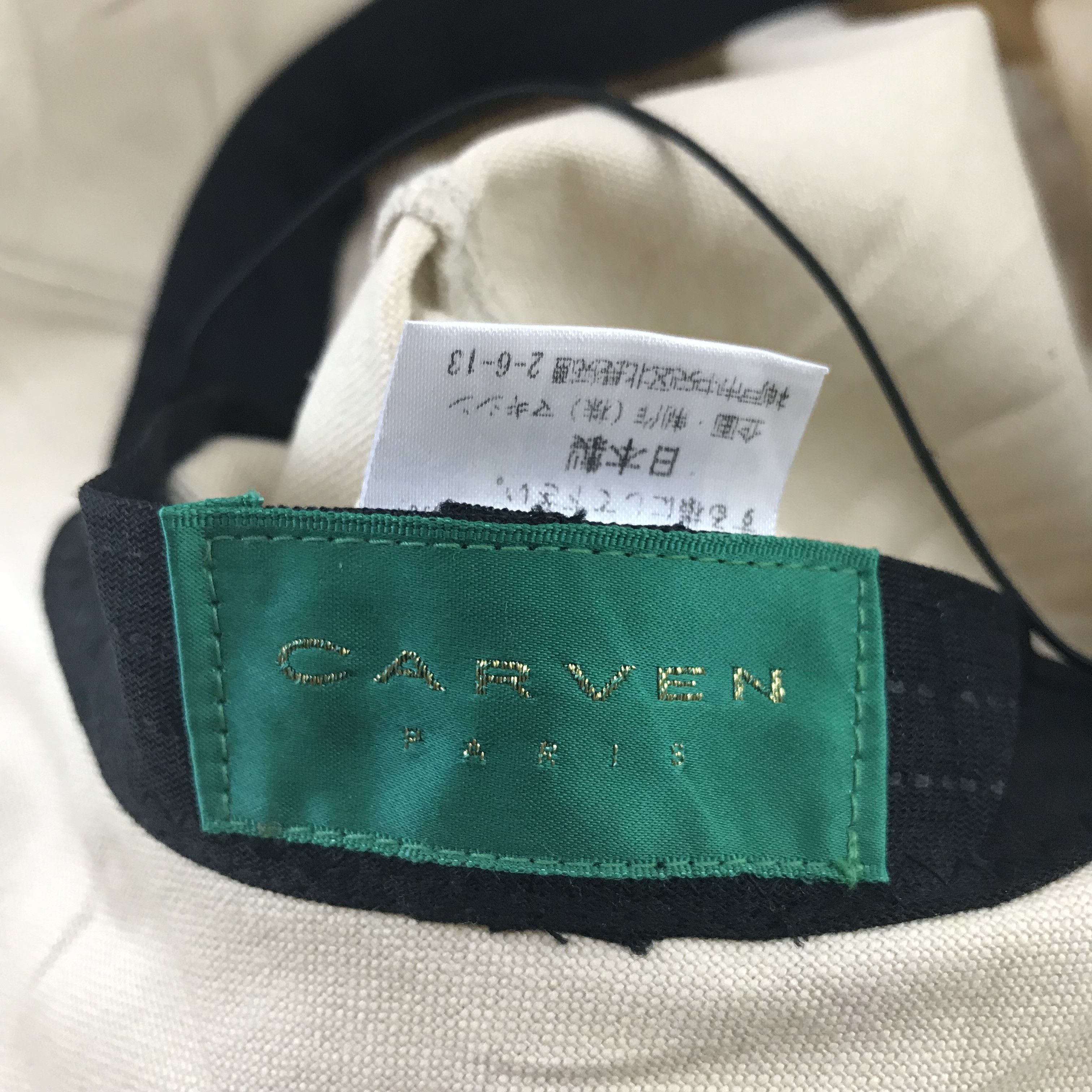 Carven Rare Vintage CARVEN PARIS Made In Japan Hat Size ONE SIZE - 5 Thumbnail