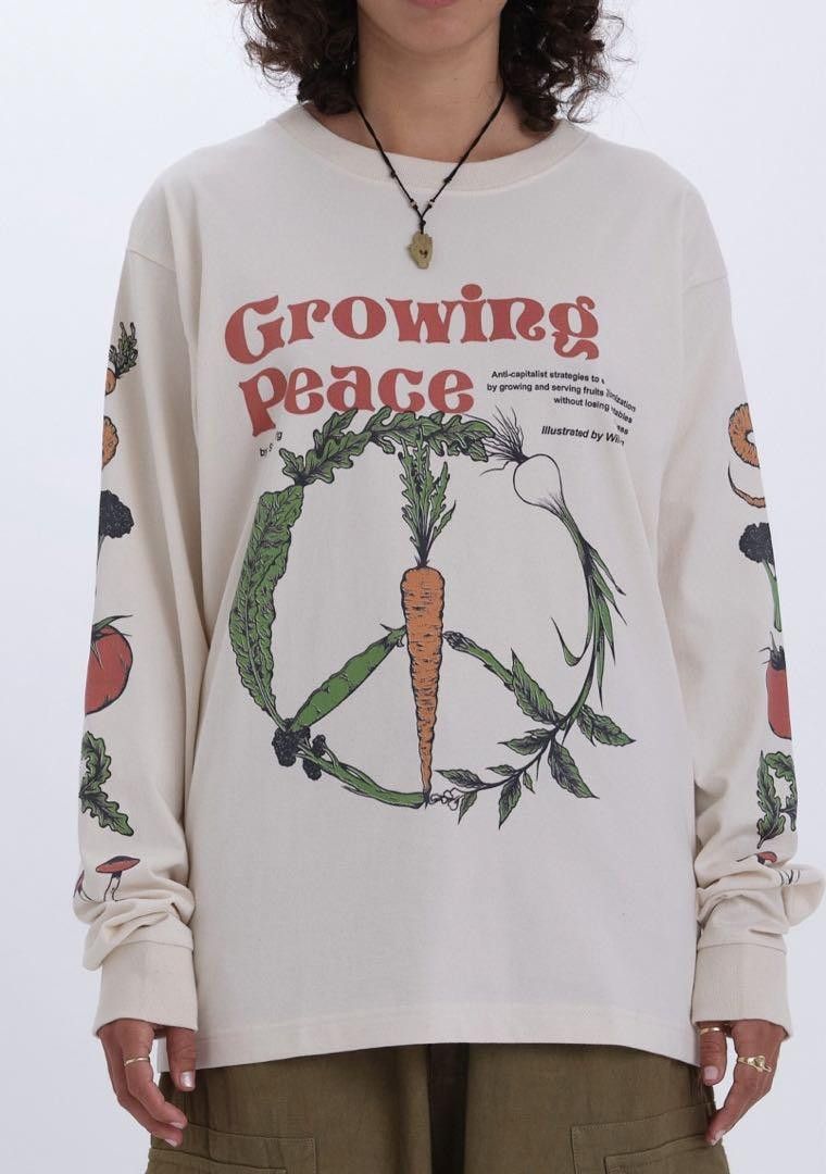 Story Mfg. Growing Peace / Grateful Tee LS | Grailed
