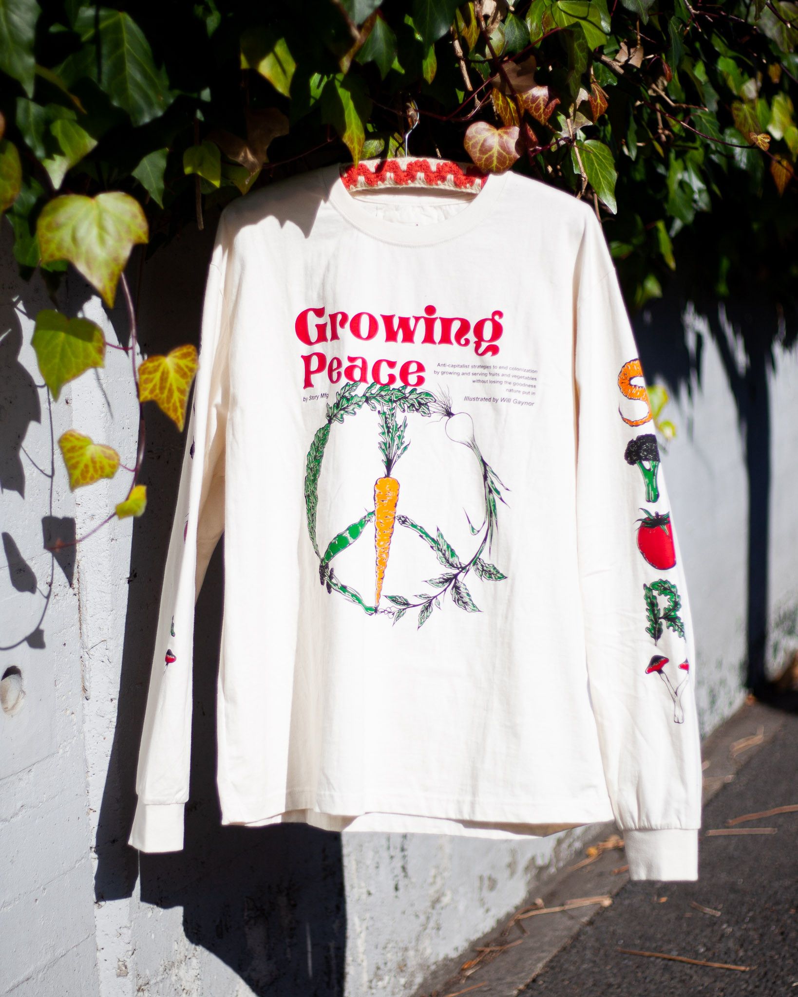 Story Mfg. Growing Peace / Grateful Tee LS | Grailed