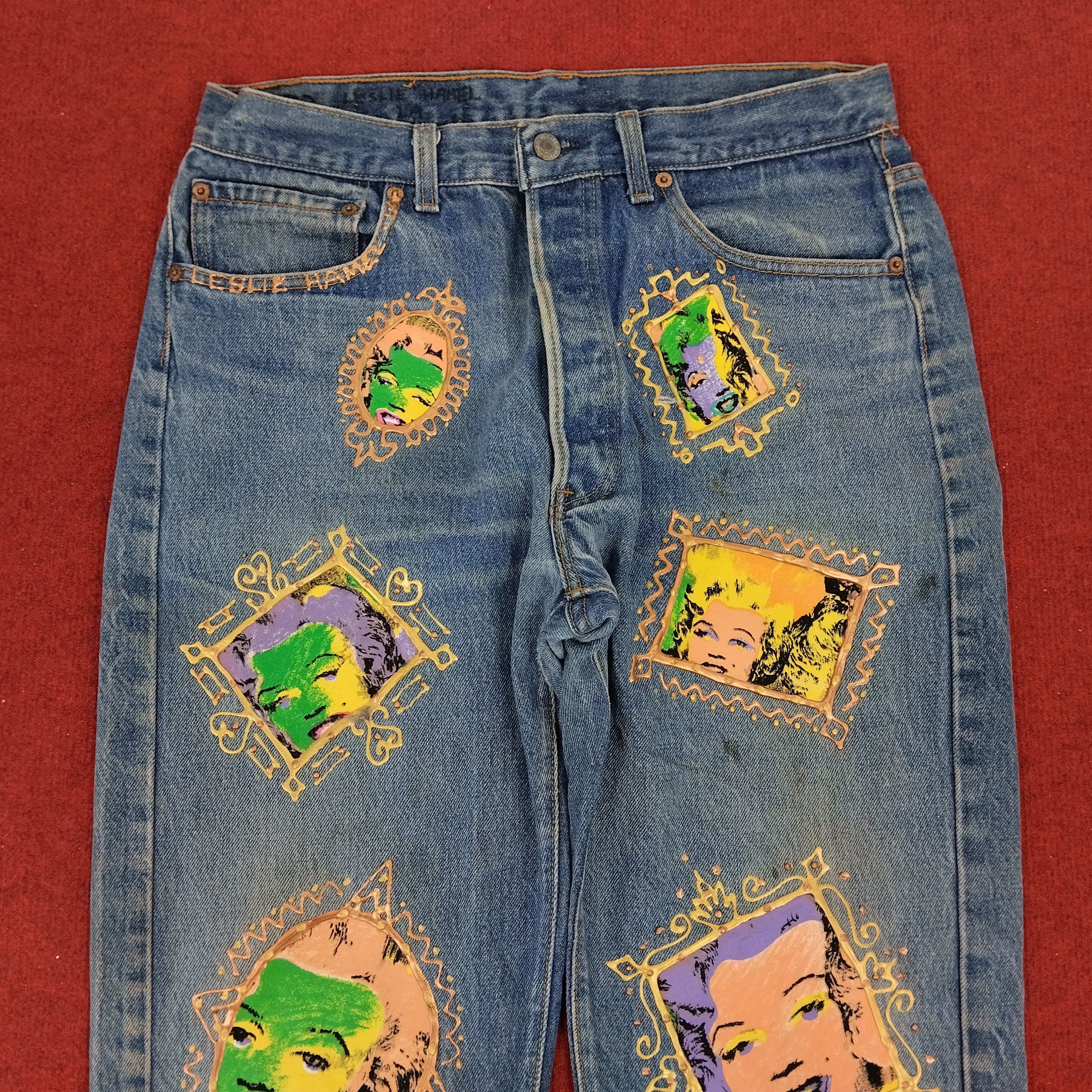 Levi's Levi's x Marilyn Monroe Fashion Style Trousers Jeans Pants Size US 33 - 4 Thumbnail