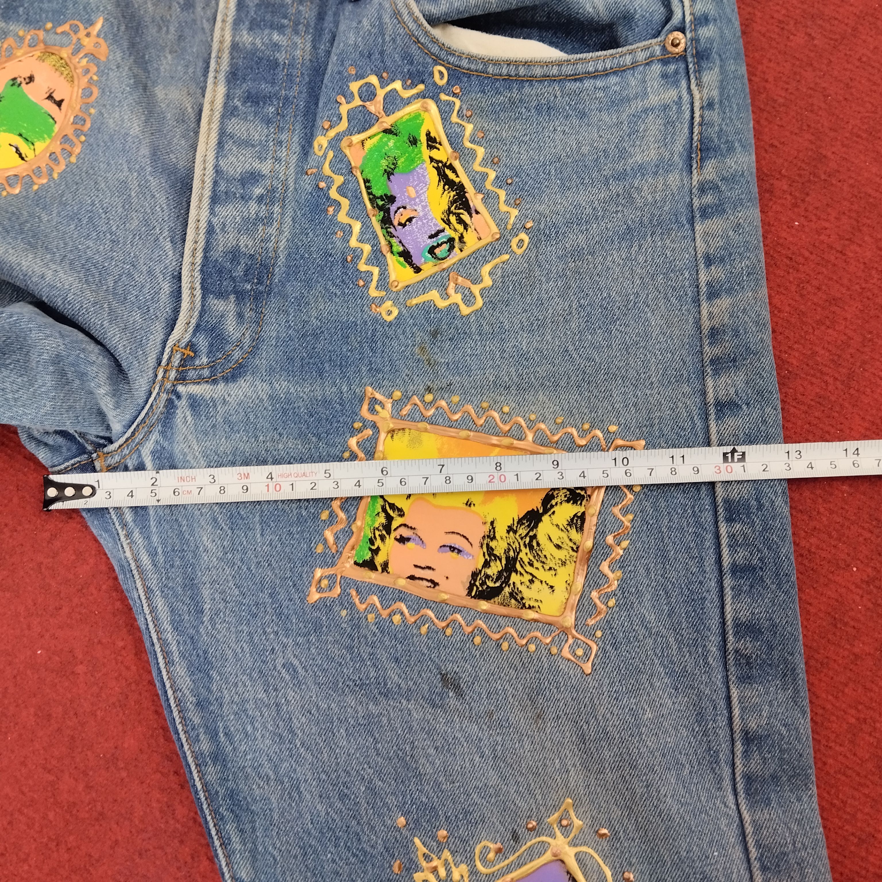 Levi's Levi's x Marilyn Monroe Fashion Style Trousers Jeans Pants Size US 33 - 14 Thumbnail
