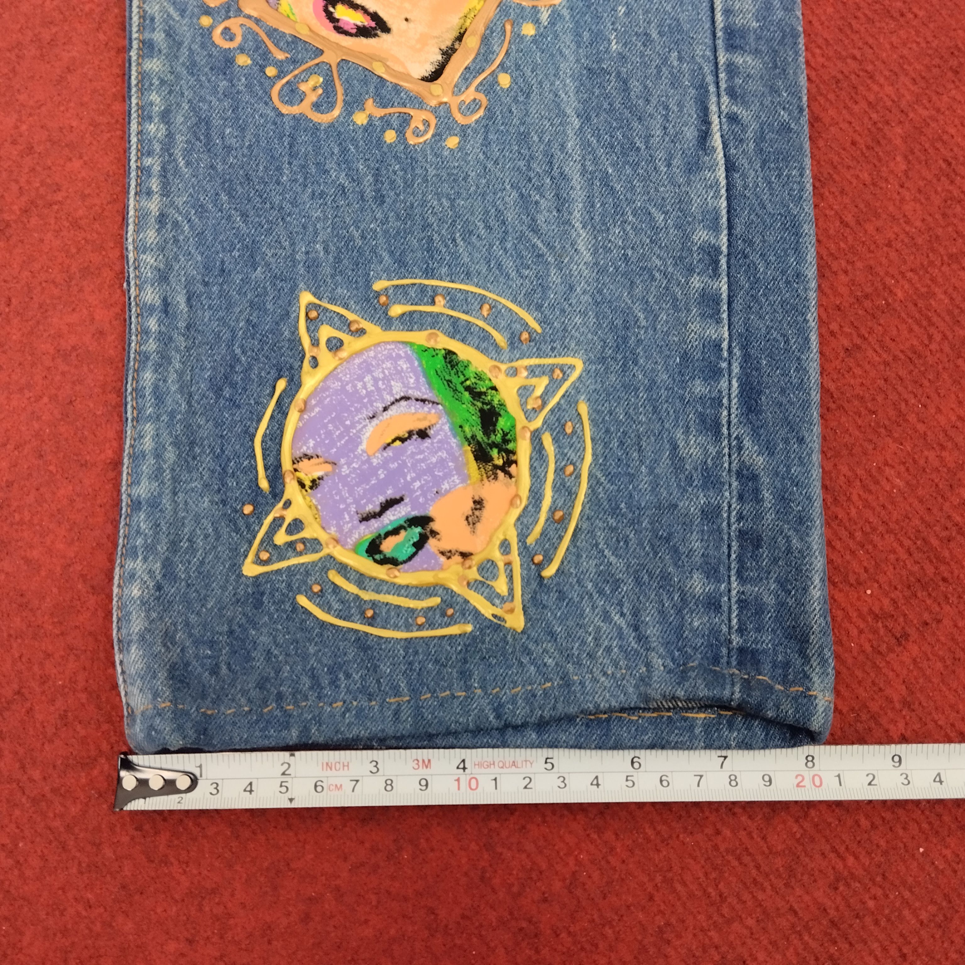 Levi's Levi's x Marilyn Monroe Fashion Style Trousers Jeans Pants Size US 33 - 16 Thumbnail
