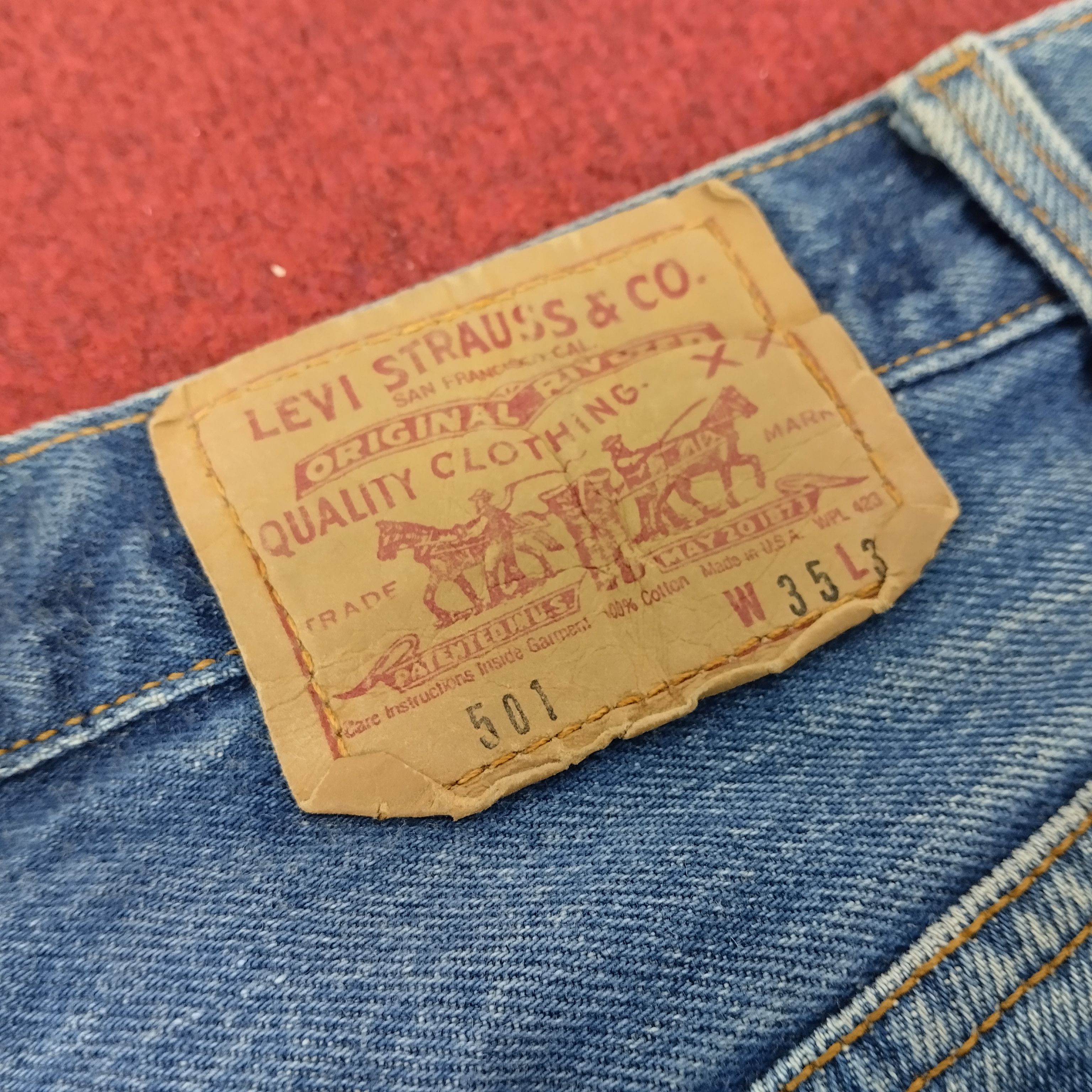 Levi's Levi's x Marilyn Monroe Fashion Style Trousers Jeans Pants Size US 33 - 6 Thumbnail