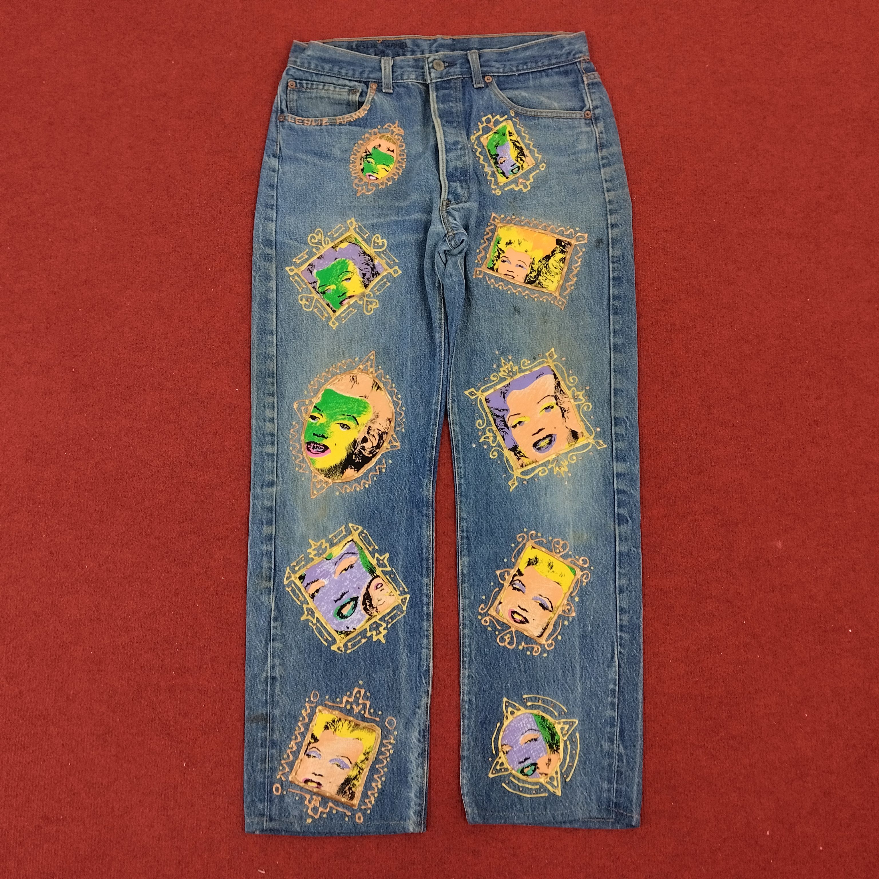 Levi's Levi's x Marilyn Monroe Fashion Style Trousers Jeans Pants Size US 33 - 1 Thumbnail
