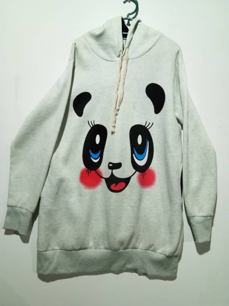 Vintage Vintage Plump Printed Hoodie Sweater Cartoon Size US L / EU 52-54 / 3 - 1 Thumbnail