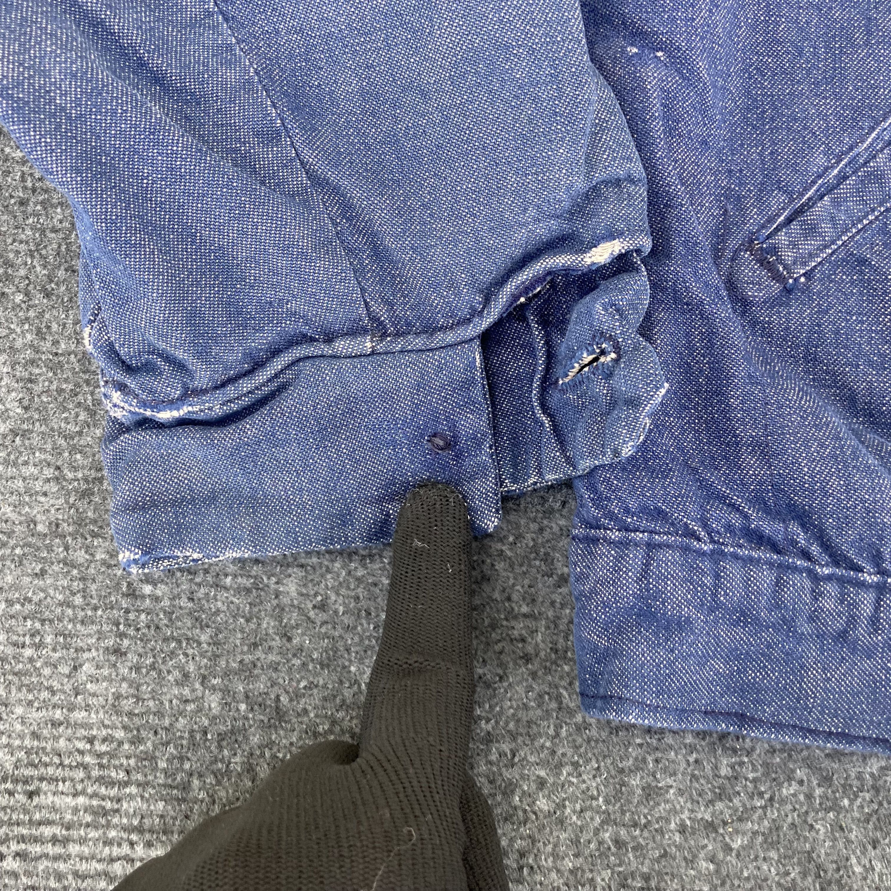 Vintage Workwear Jacket Jeans Old Jacket Size US M / EU 48-50 / 2 - 6 Thumbnail