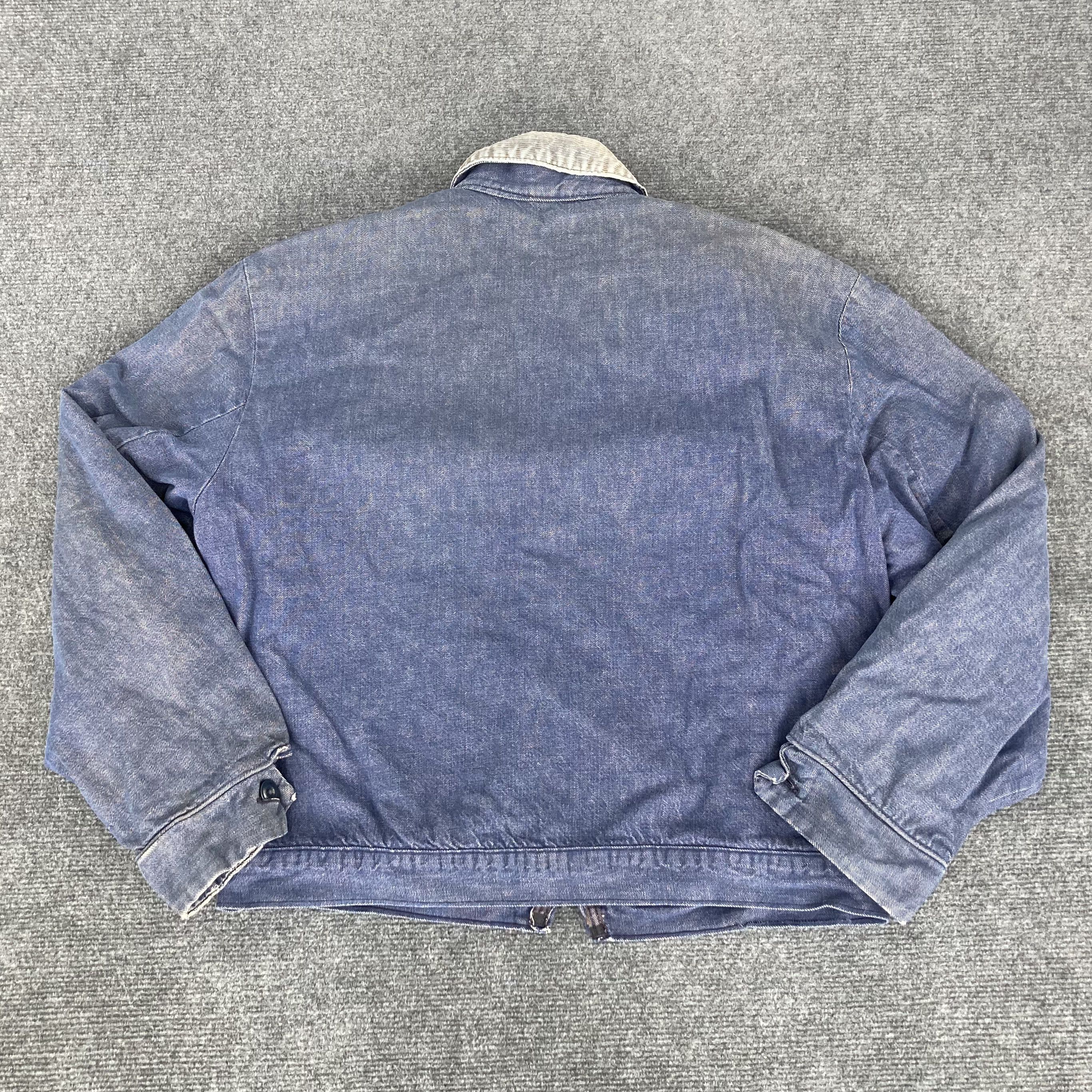 Vintage Workwear Jacket Jeans Old Jacket Size US M / EU 48-50 / 2 - 8 Thumbnail