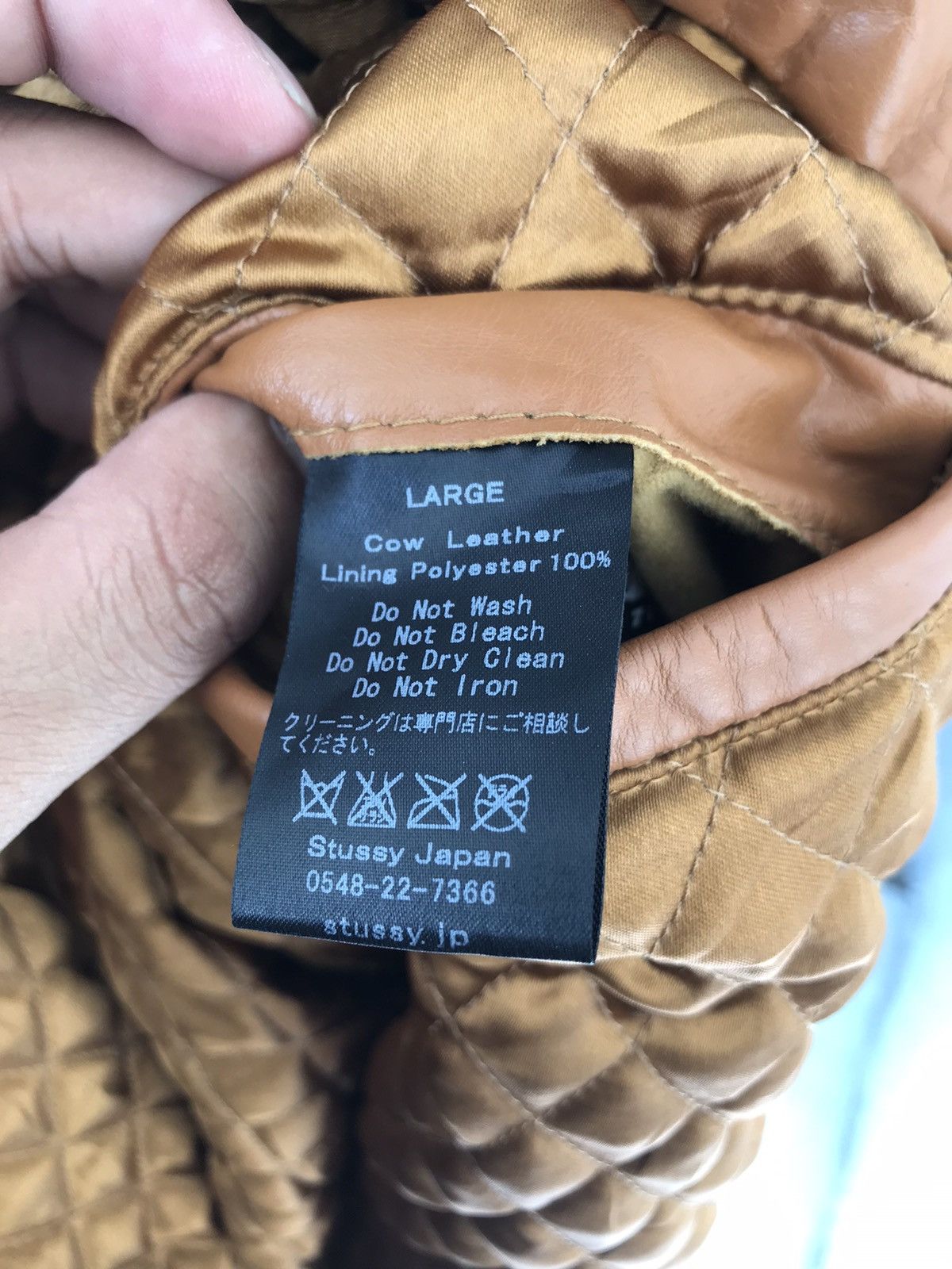 Stussy Stussy Cow Leather Fur Hoodie Jacket Size US L / EU 52-54 / 3 - 22 Thumbnail