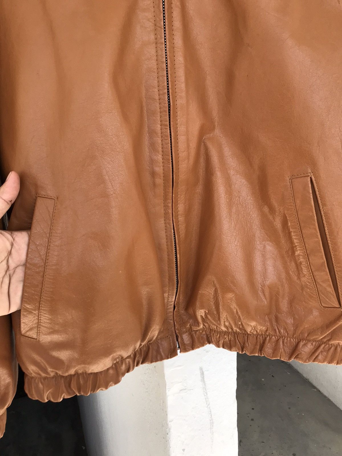 Stussy Stussy Cow Leather Fur Hoodie Jacket Size US L / EU 52-54 / 3 - 11 Thumbnail