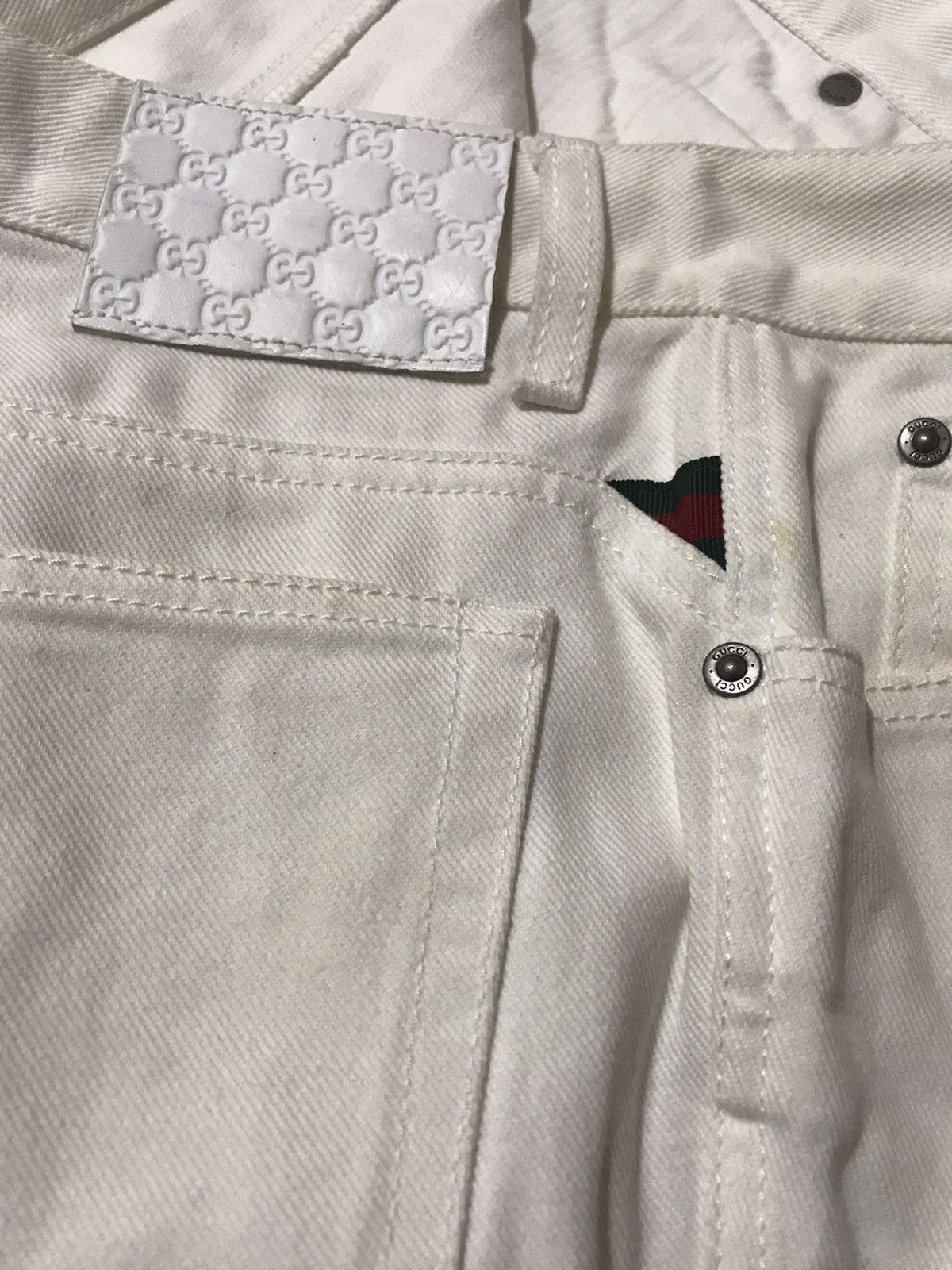 Gucci 💥Gucci Denim Skinny Pant Size US 31 - 10 Thumbnail