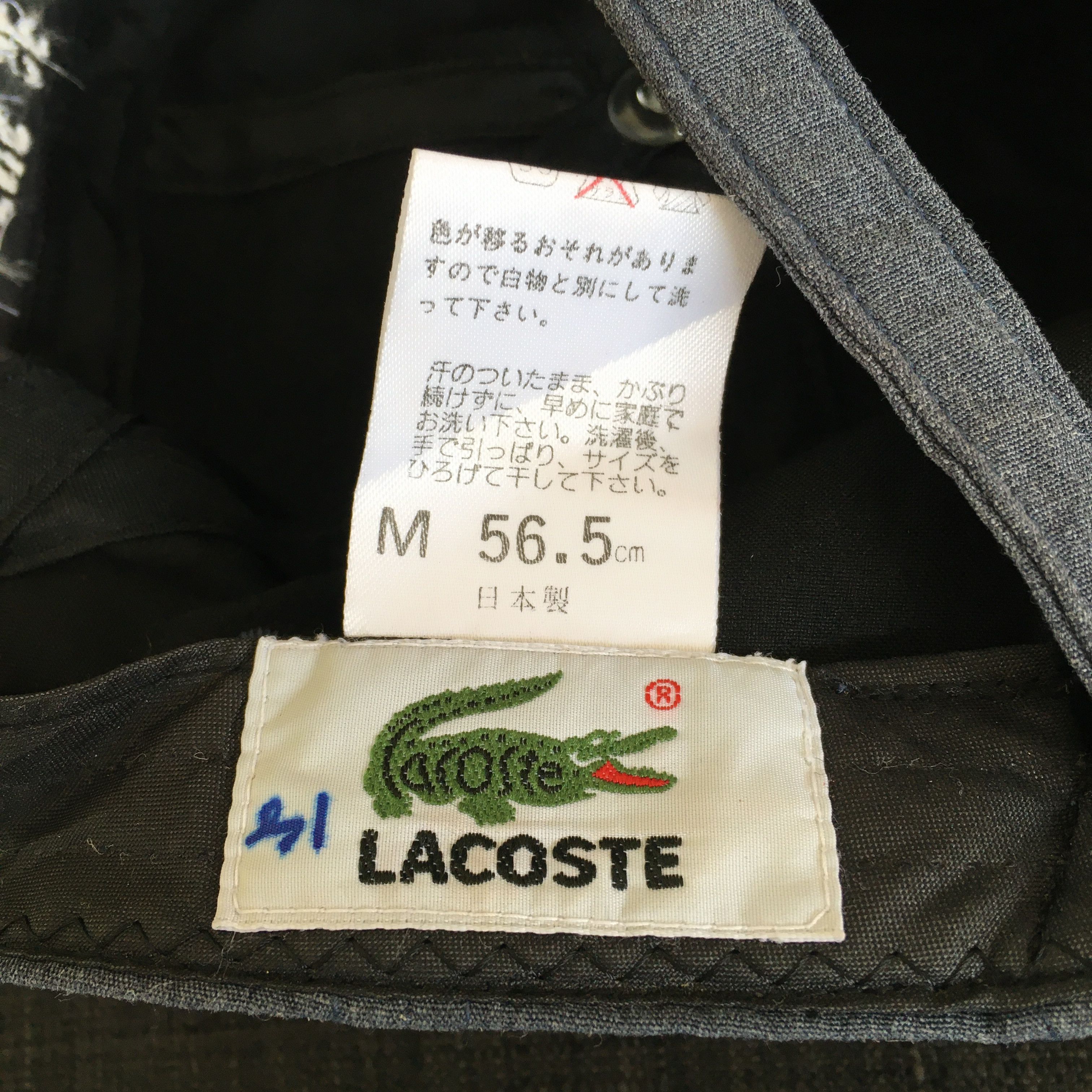 Lacoste Vintage Classic LACOSTE Cap Size ONE SIZE - 7 Thumbnail