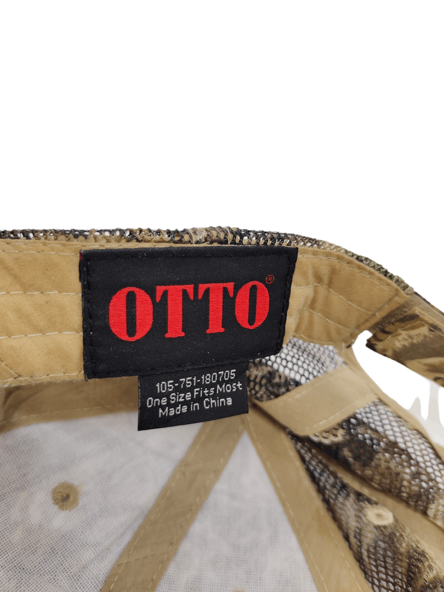 Otto Neill Gas Realtree Camo Trucker Cap Hat Adjustable / Otto Size ONE SIZE - 4 Thumbnail