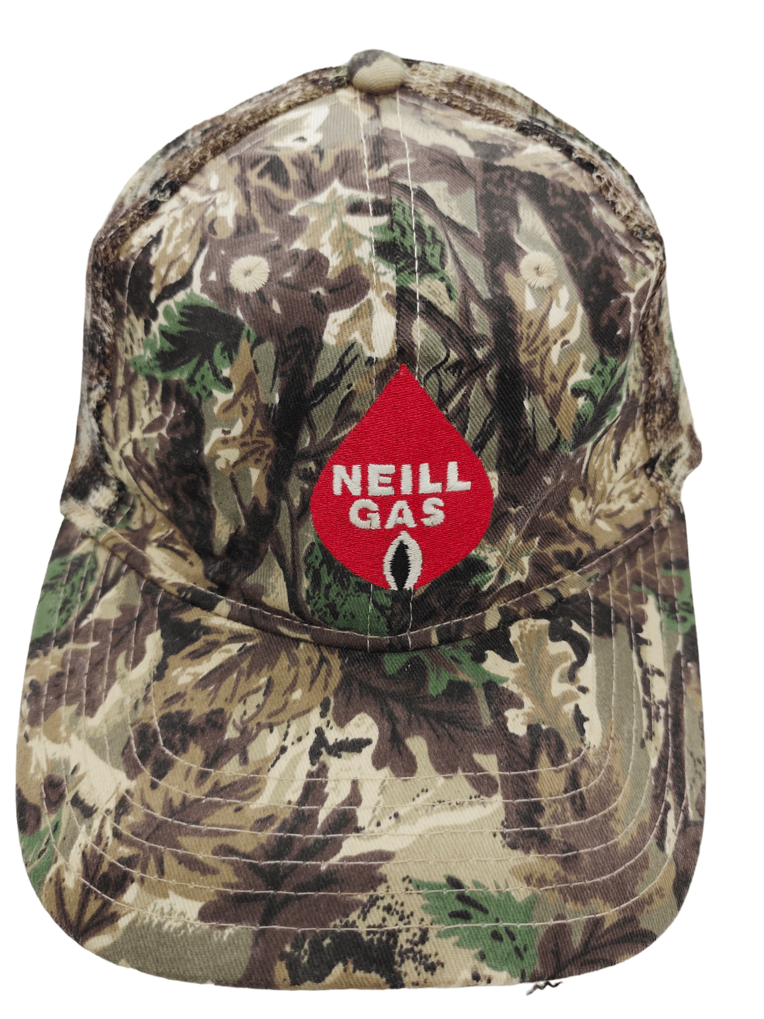 Otto Neill Gas Realtree Camo Trucker Cap Hat Adjustable / Otto Size ONE SIZE - 2 Thumbnail
