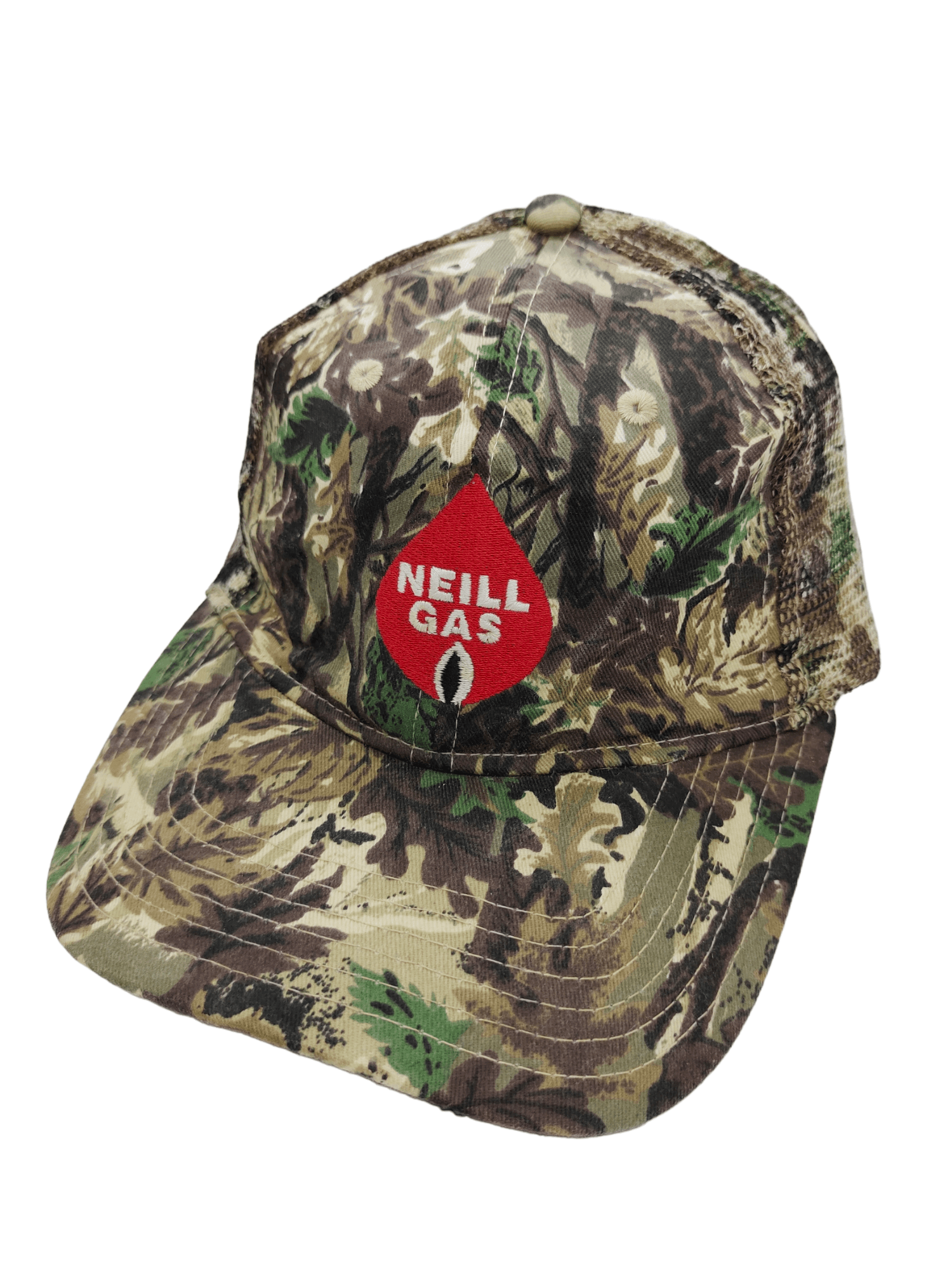 Otto Neill Gas Realtree Camo Trucker Cap Hat Adjustable / Otto Size ONE SIZE - 1 Thumbnail
