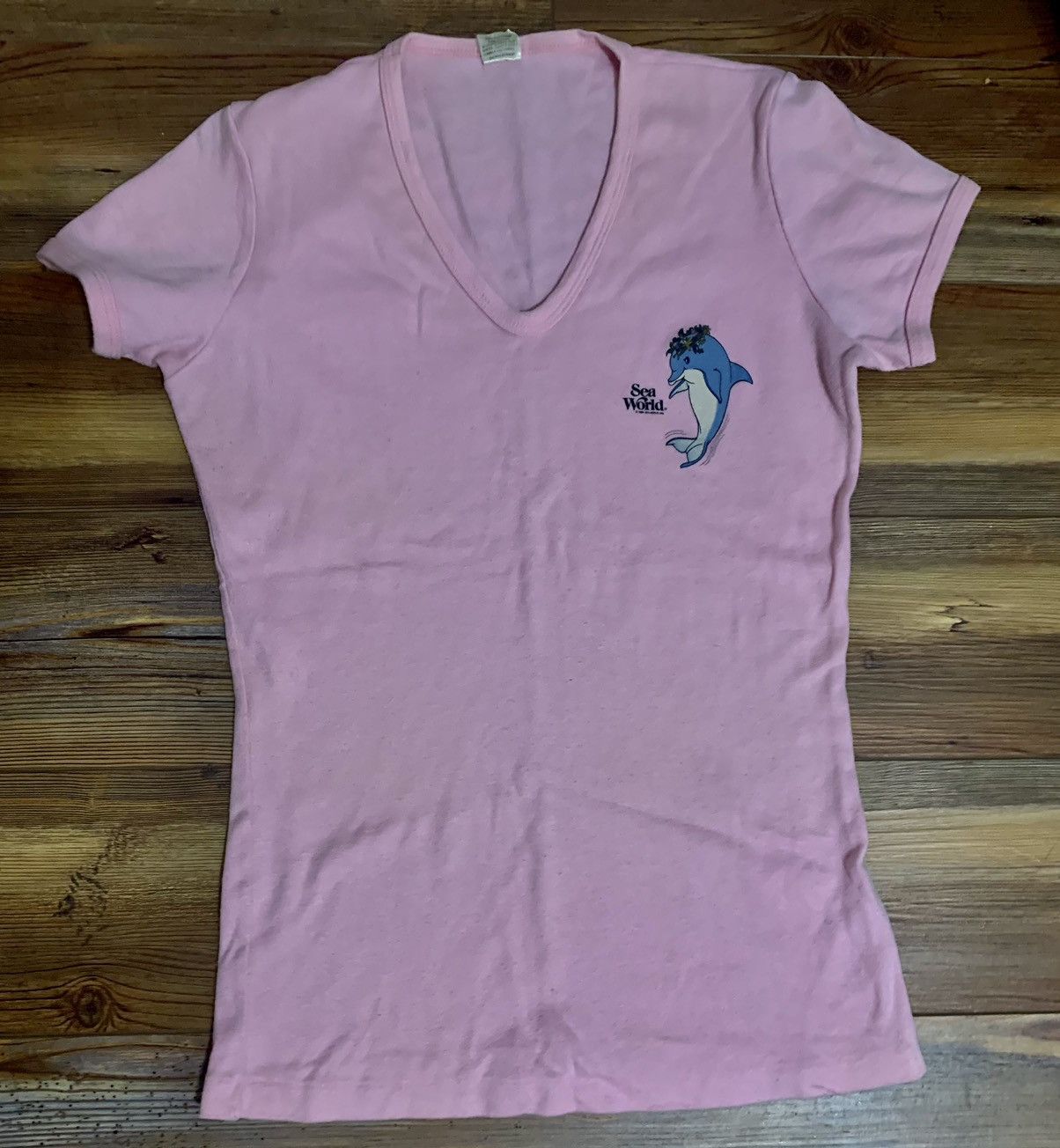 Vintage 1980s vintage paper thin tshirt Size S / US 4 / IT 40 - 3 Thumbnail