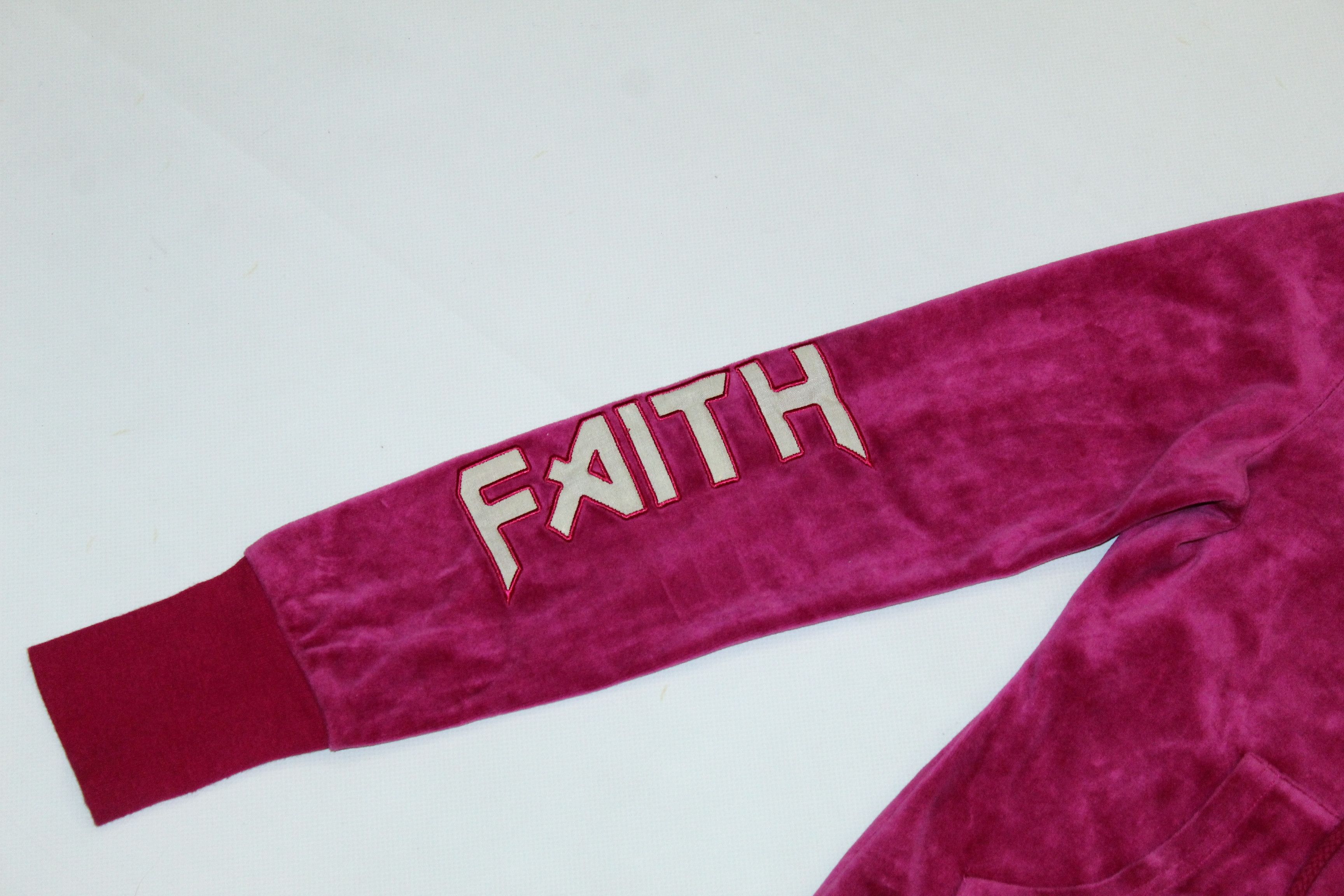 Faith Connexion Faith Connexion Spiritual Revolution Velour Full Zip Hoodie Size XS / US 0-2 / IT 36-38 - 6 Thumbnail