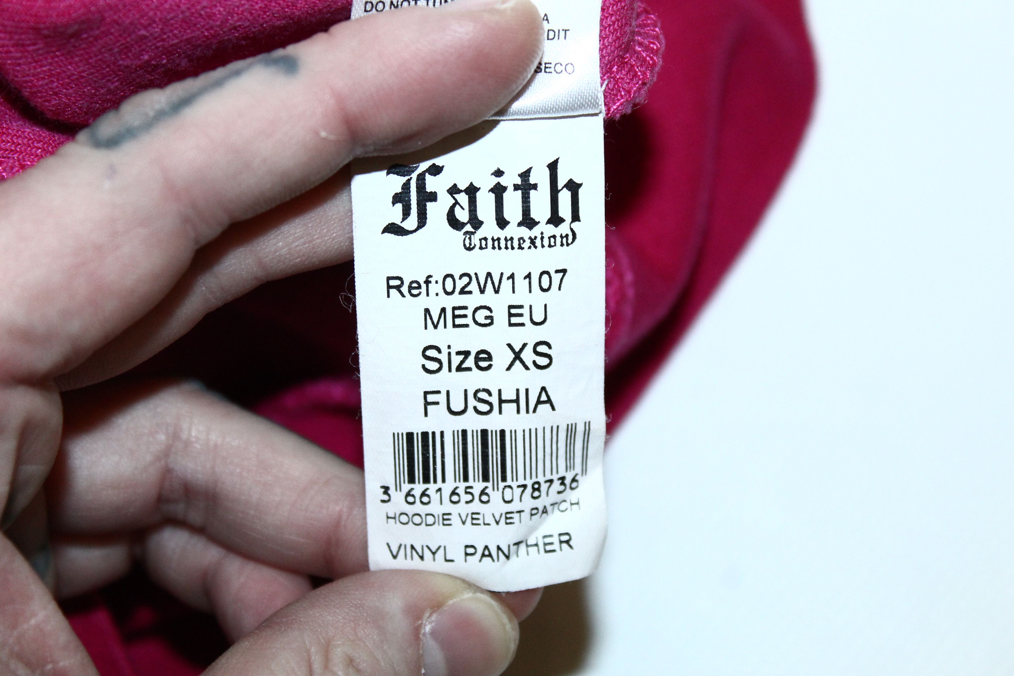 Faith Connexion Faith Connexion Spiritual Revolution Velour Full Zip Hoodie Size XS / US 0-2 / IT 36-38 - 10 Thumbnail
