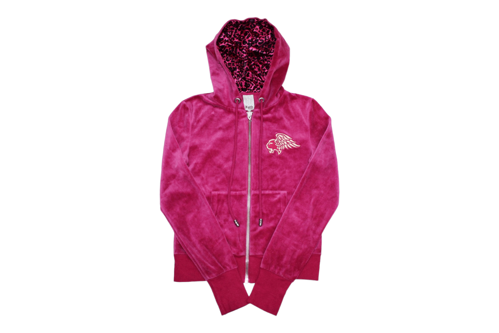 Faith Connexion Spiritual Revolution Velour Full Zip Hoodie
