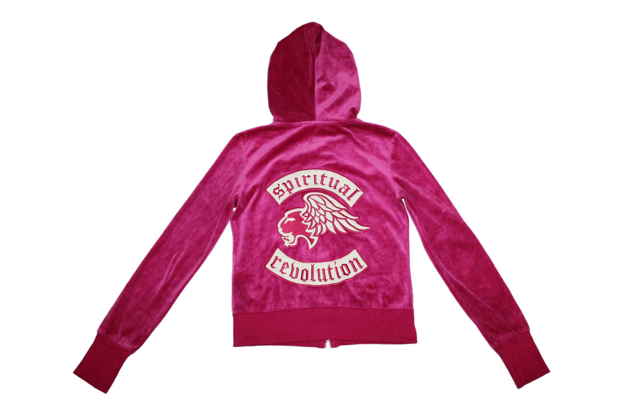 Faith Connexion Faith Connexion Spiritual Revolution Velour Full Zip Hoodie Size XS / US 0-2 / IT 36-38 - 2 Thumbnail