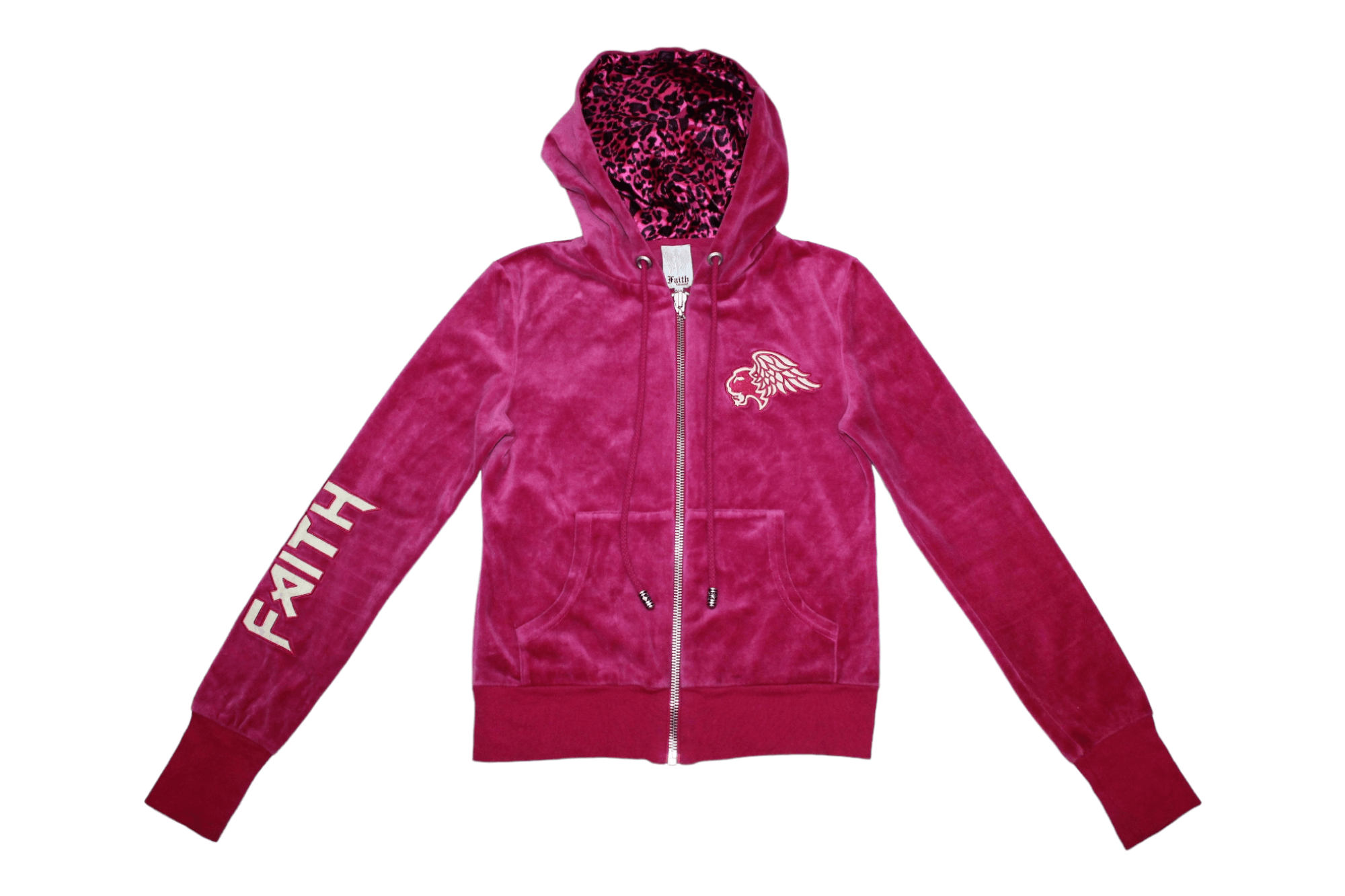 Faith Connexion Faith Connexion Spiritual Revolution Velour Full Zip Hoodie Size XS / US 0-2 / IT 36-38 - 5 Thumbnail