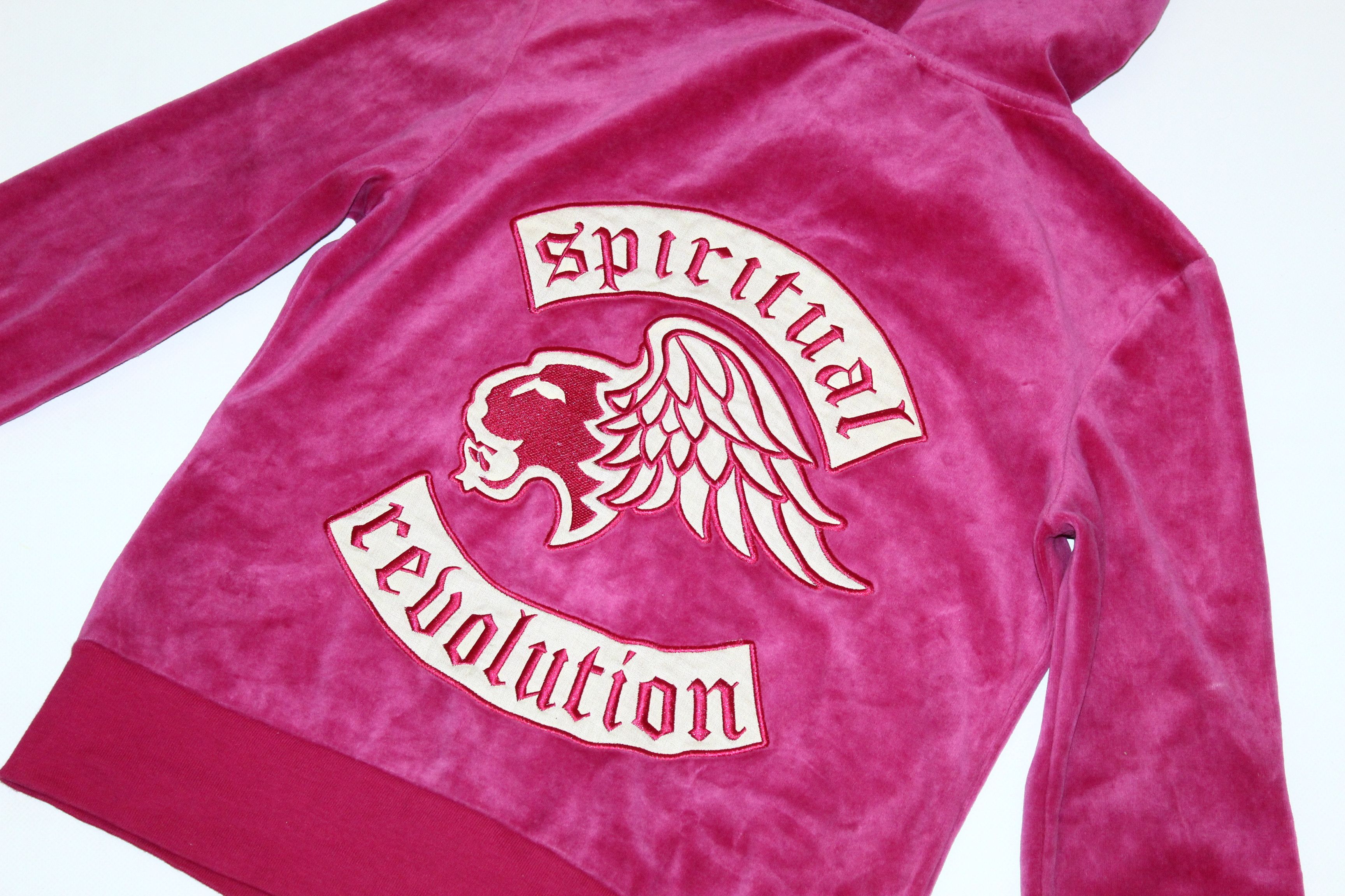 Faith Connexion Faith Connexion Spiritual Revolution Velour Full Zip Hoodie Size XS / US 0-2 / IT 36-38 - 11 Thumbnail