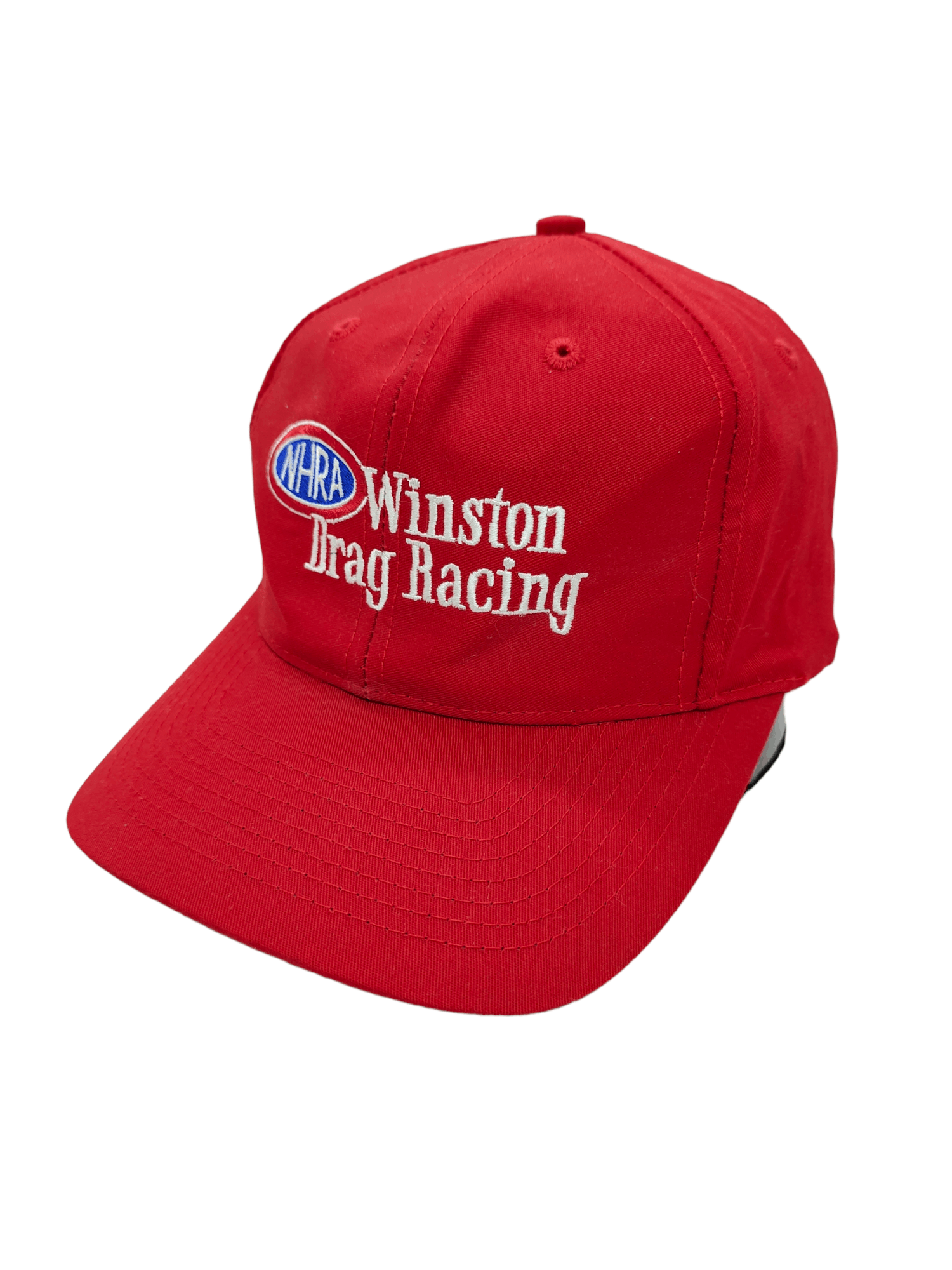 Vintage Vintage 90s Winston Drag Racing NHRA Cap Hat Size ONE SIZE - 1 Thumbnail