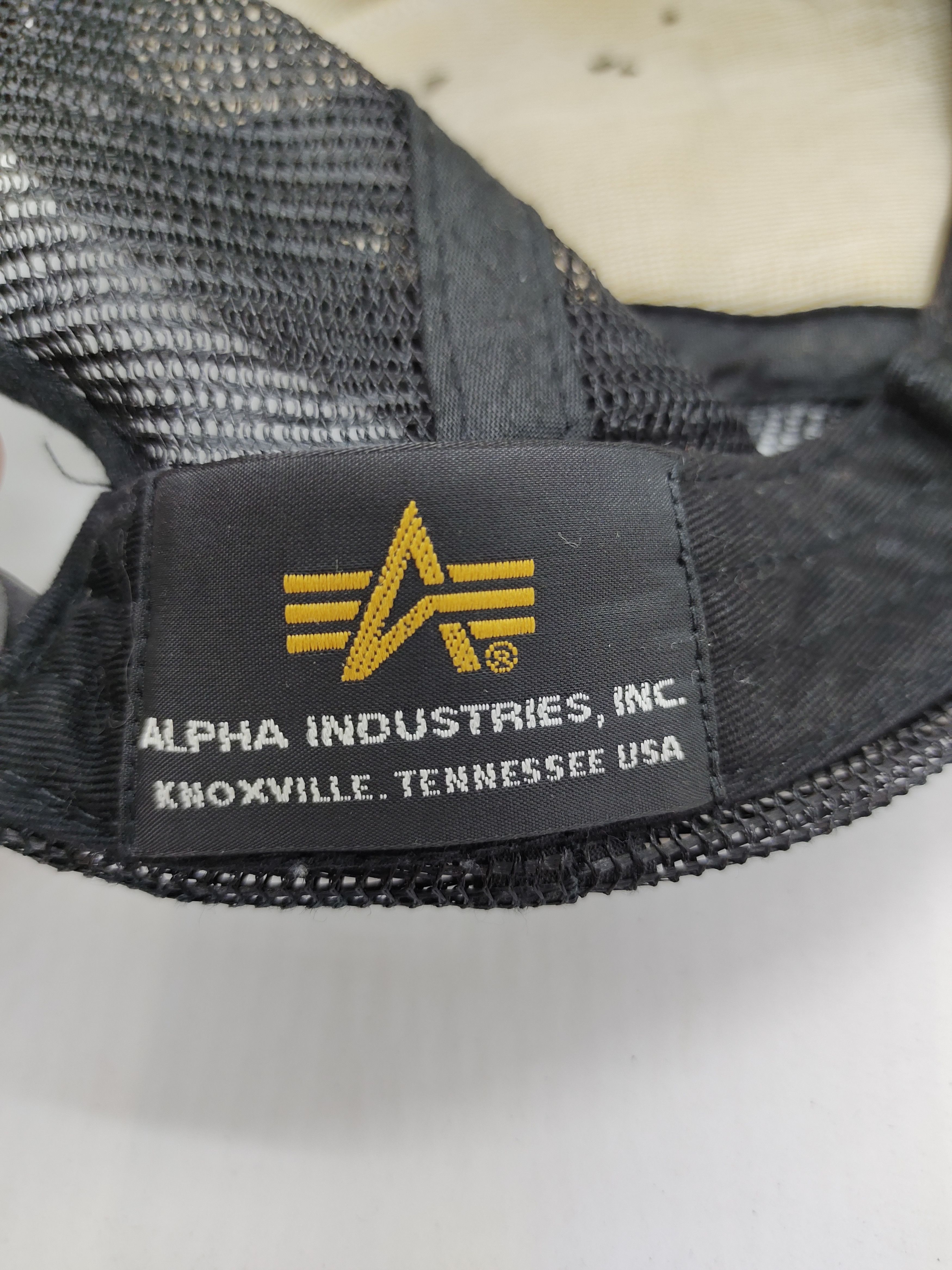 Alpha Industries Alpha Industries Inc Trucker Cap Hat Adjustable Size ONE SIZE - 5 Thumbnail