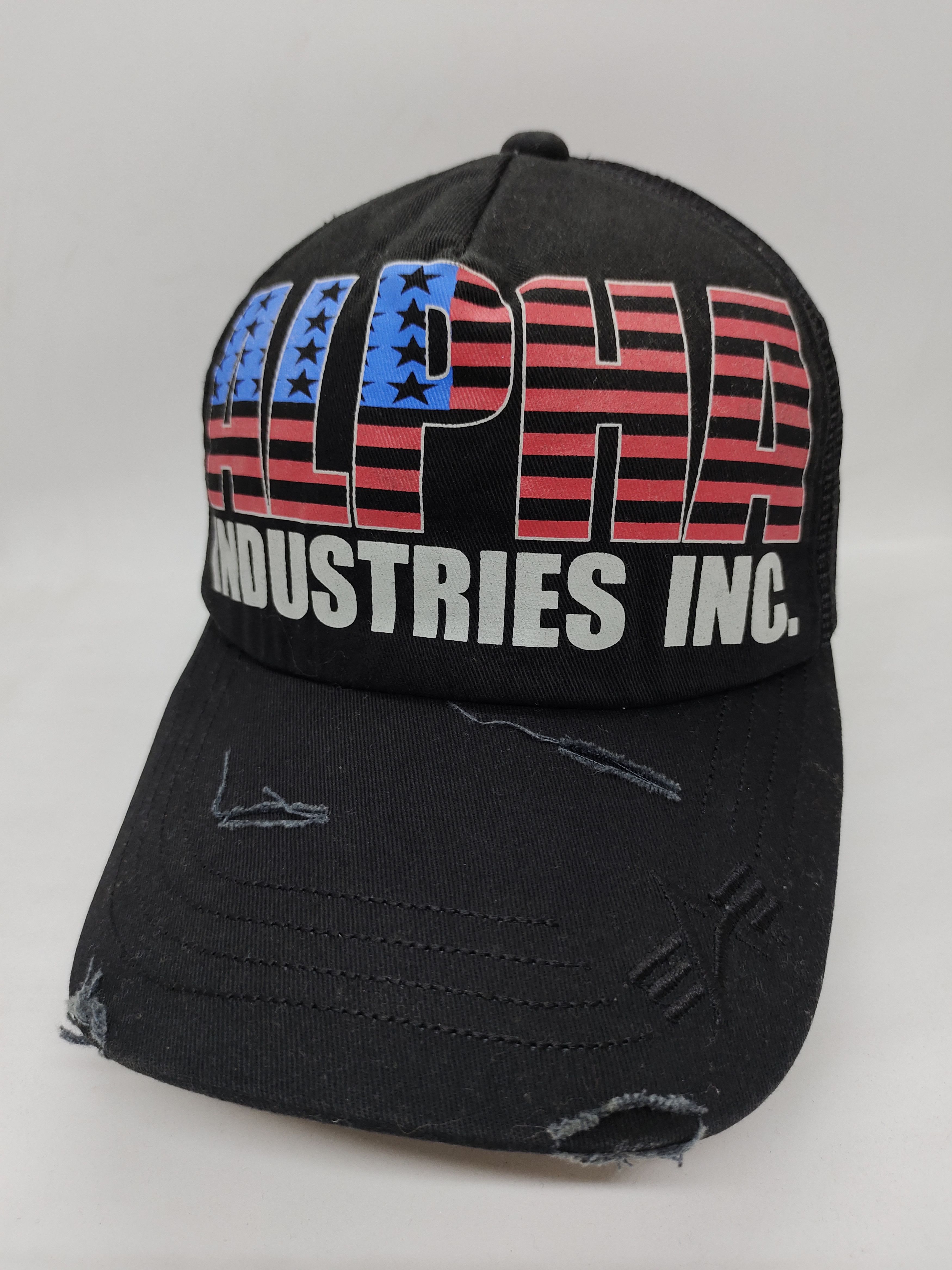 Alpha Industries Alpha Industries Inc Trucker Cap Hat Adjustable Size ONE SIZE - 2 Thumbnail