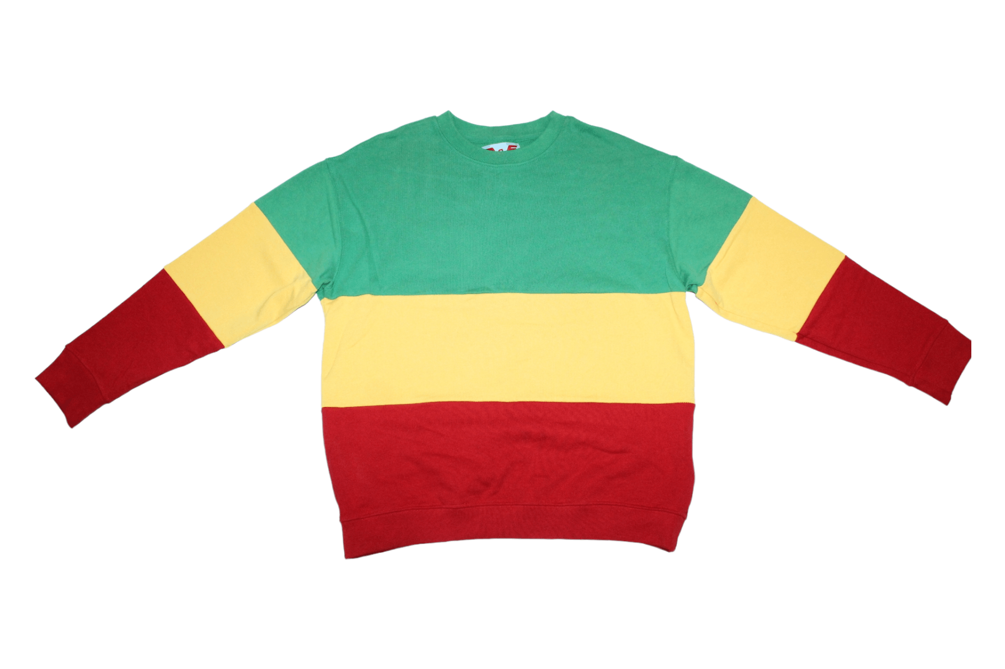 Addaptation Japan Adaptation Multicolor Colorblock Baggy Crewneck Sweatshirt Size US M / EU 48-50 / 2 - 4 Thumbnail