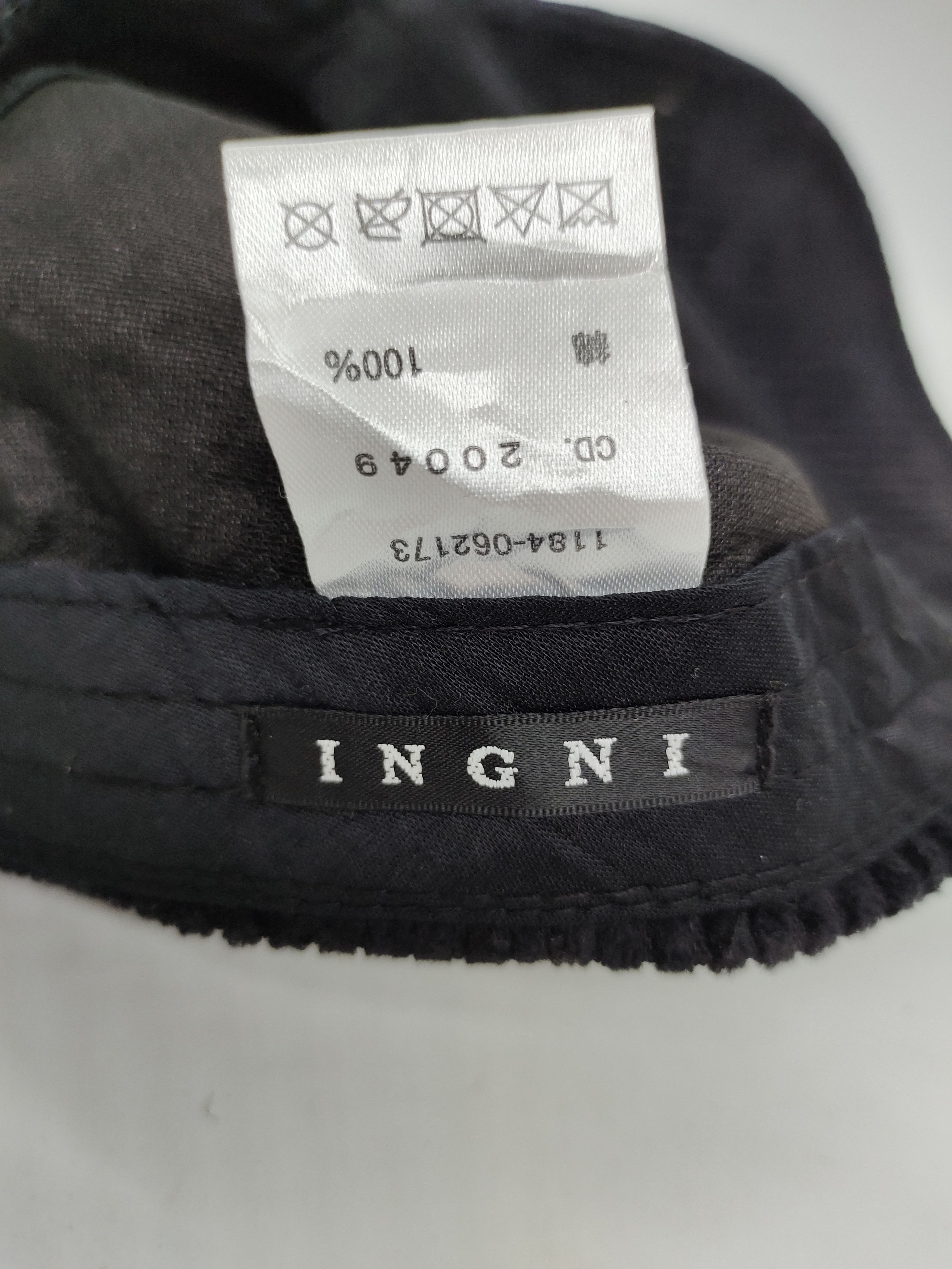 Japanese Brand Genesis Rock Band X Ingni Japan Velvet Cap Hat Size ONE SIZE - 5 Thumbnail