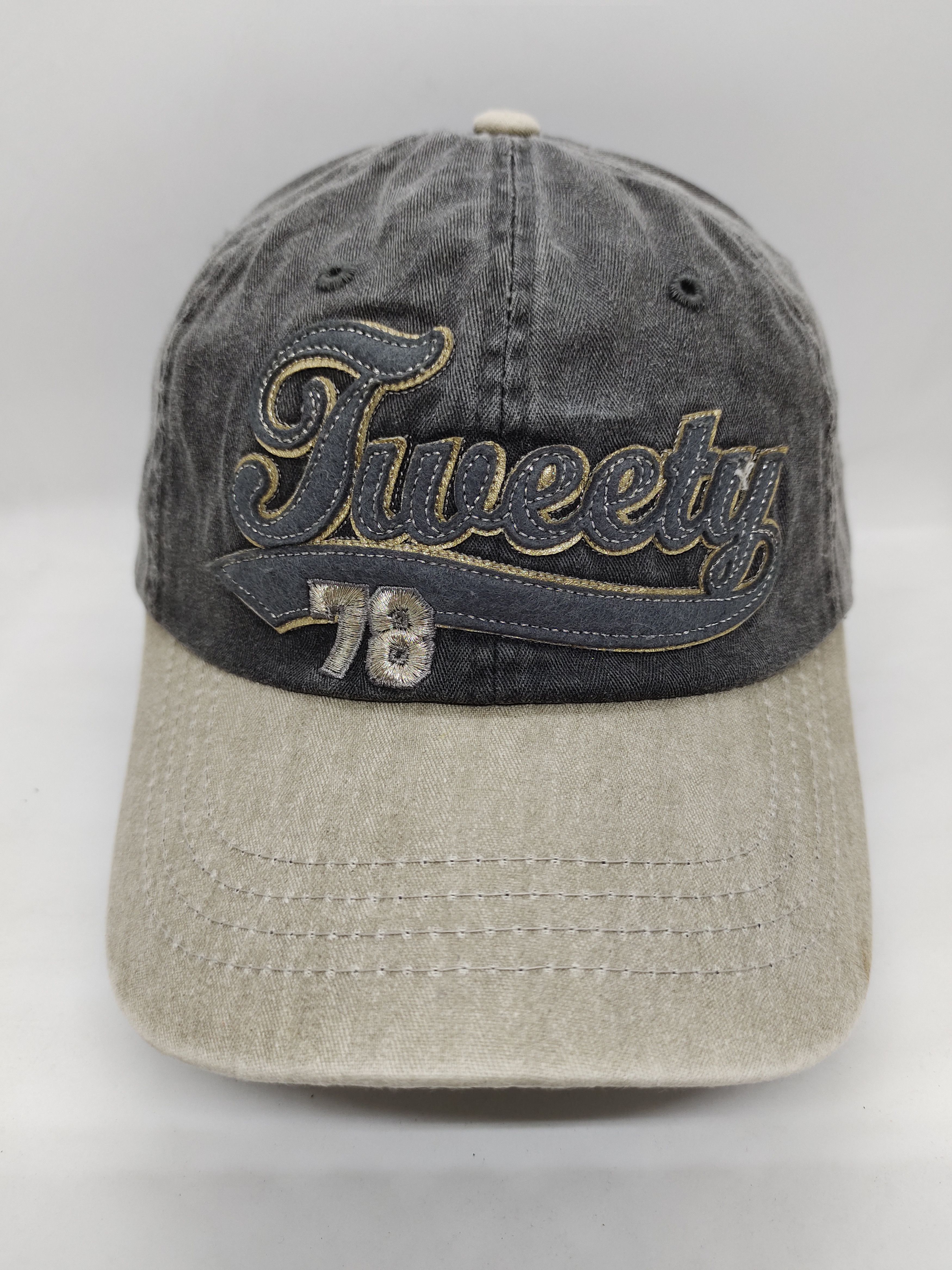 Cartoon Network Vintage Tweety 78 Warner Bros Cap Hat Adjustable Size ONE SIZE - 3 Thumbnail