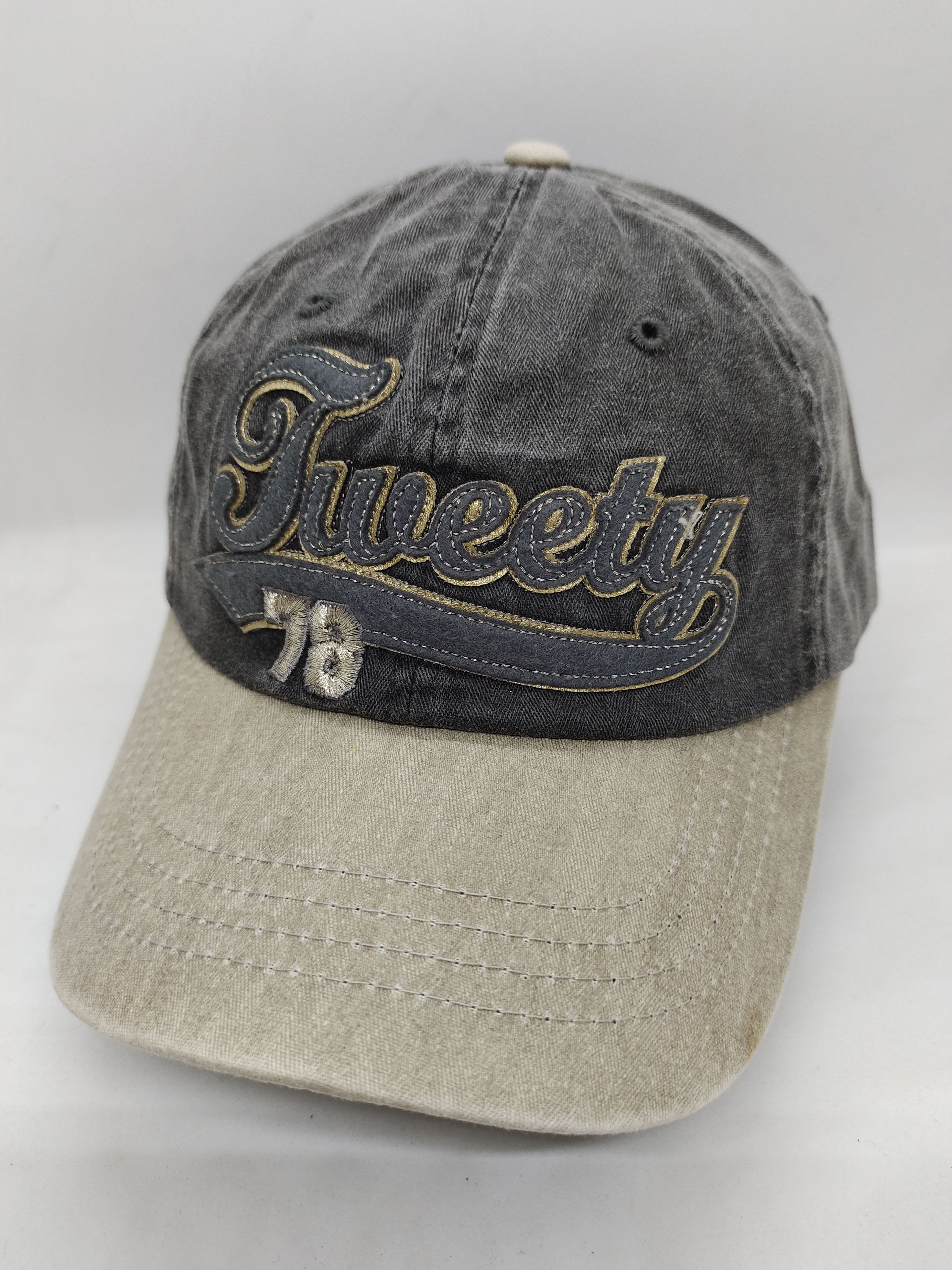 Cartoon Network Vintage Tweety 78 Warner Bros Cap Hat Adjustable Size ONE SIZE - 2 Thumbnail