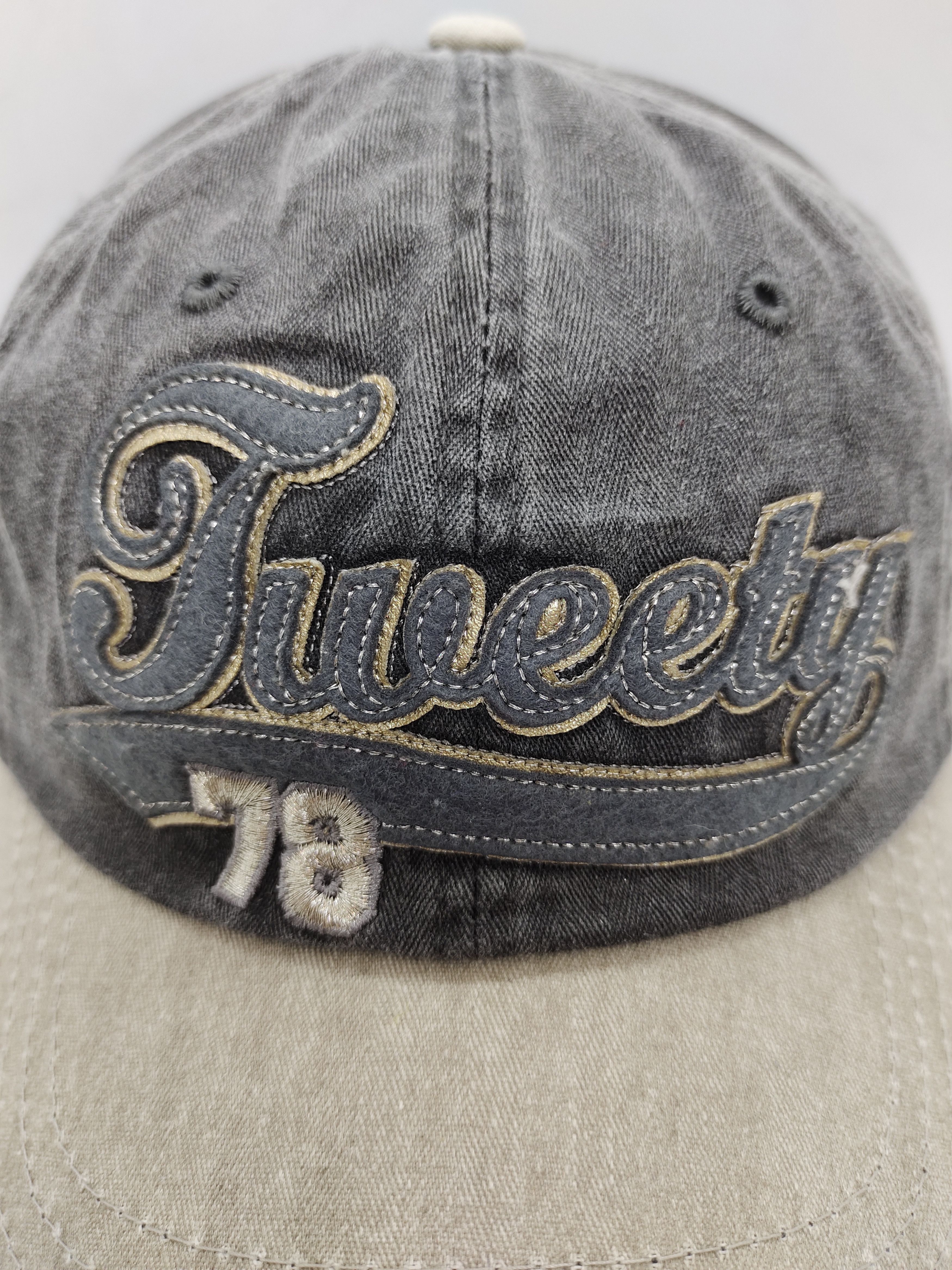 Cartoon Network Vintage Tweety 78 Warner Bros Cap Hat Adjustable Size ONE SIZE - 4 Thumbnail