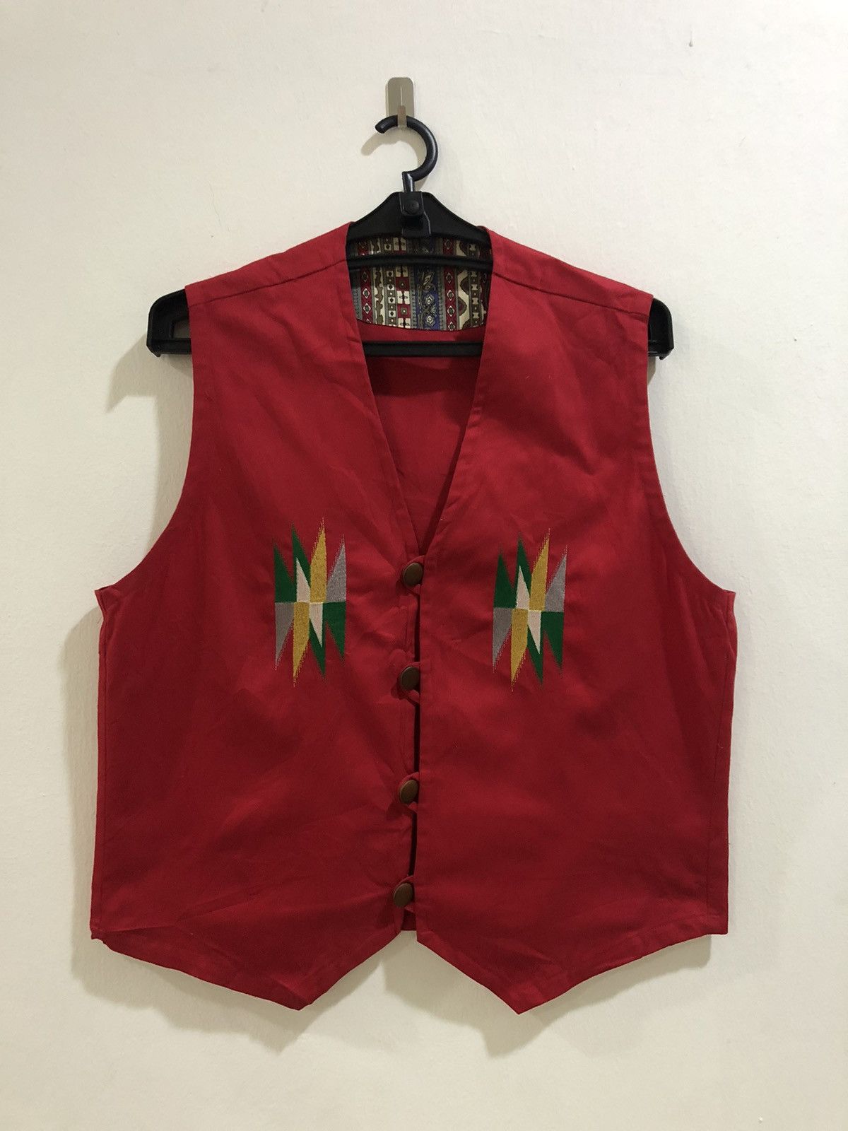 Kapital KAPITAL INSPIRED ORTEGA NATIVE NAVAJO ART VEST Size US M / EU 48-50 / 2 - 1 Thumbnail