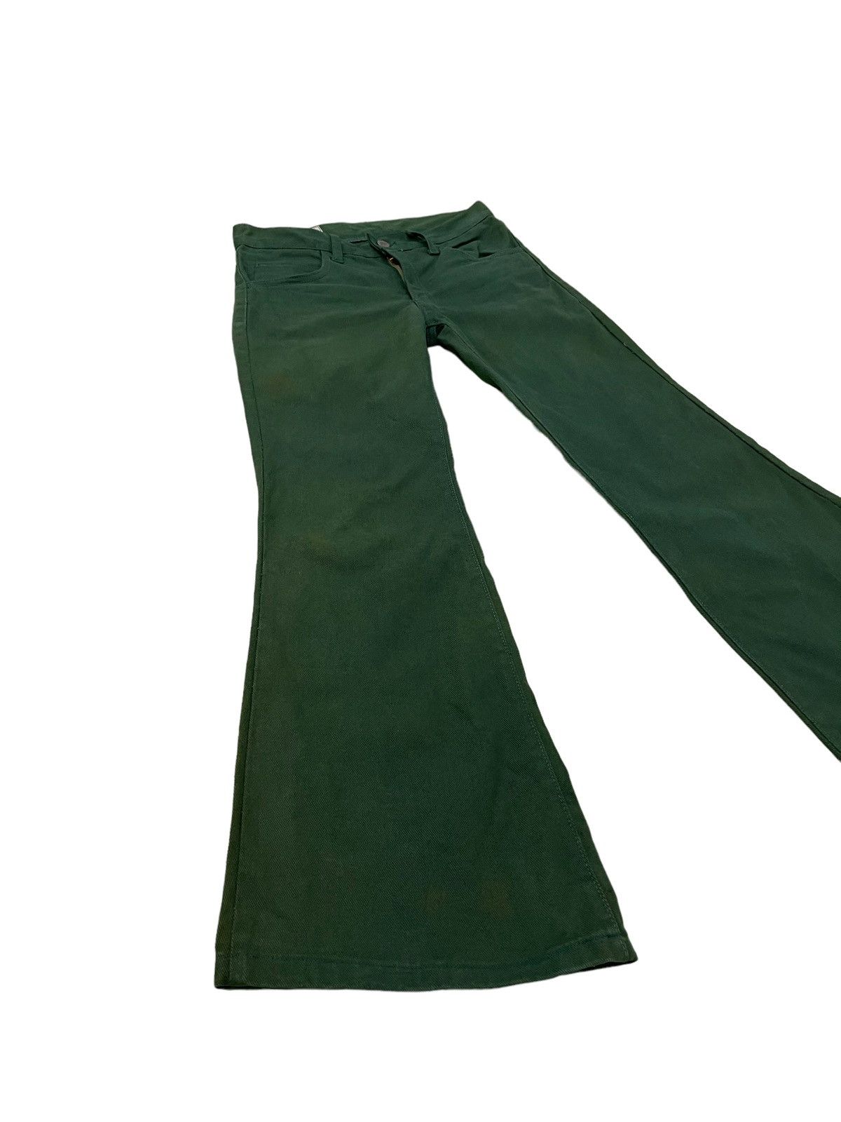 Japanese Brand Flare Jeans Vtg 70s Halt USA Low Rise Denim Boot Cut 45🟦 Size US 28 / EU 44 - 1 Thumbnail