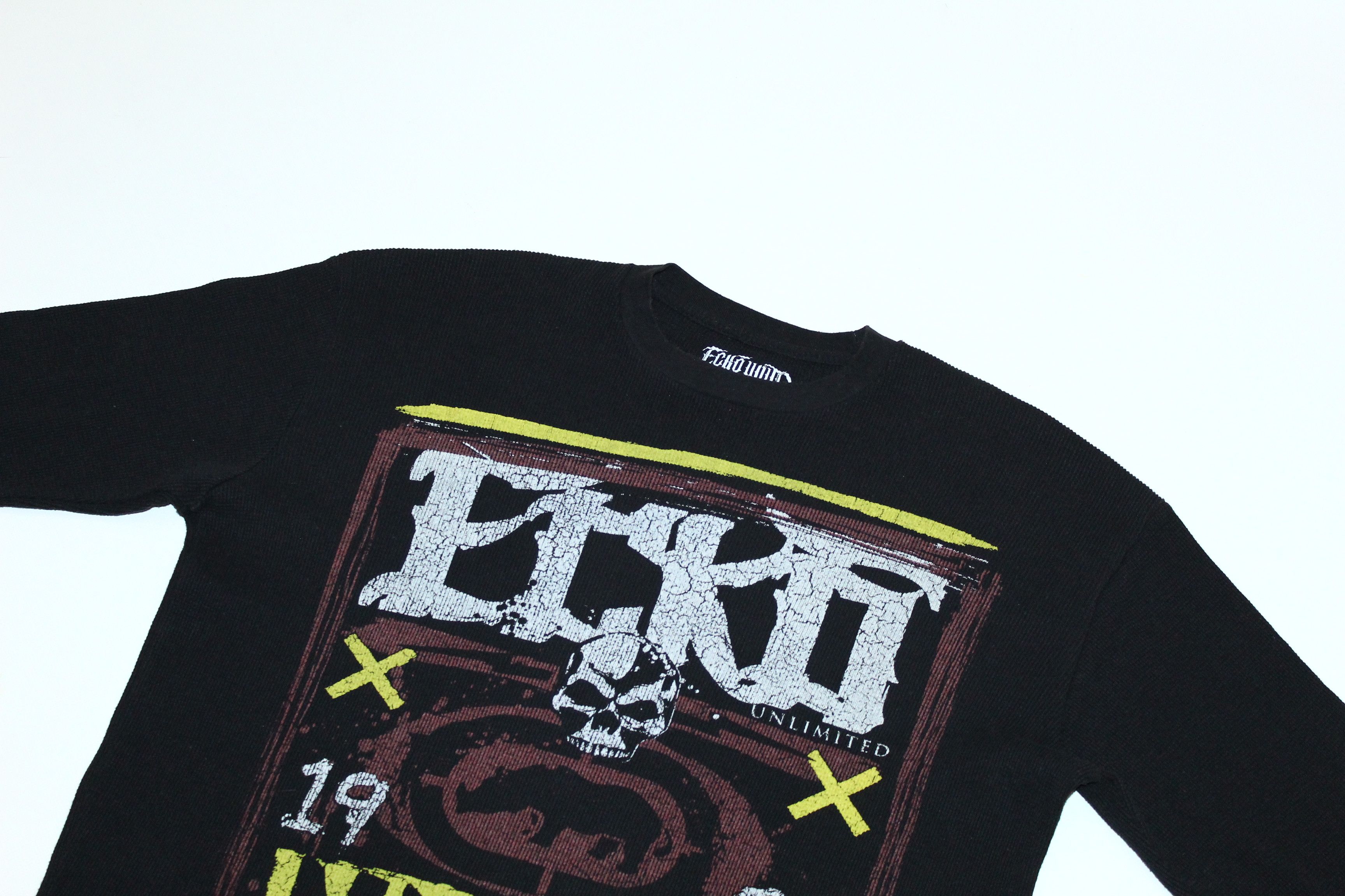 Ecko Unltd. MMA x Ecko Unltd Graffiti Print Waffle Cotton L/S T-shirt Size US L / EU 52-54 / 3 - 3 Thumbnail