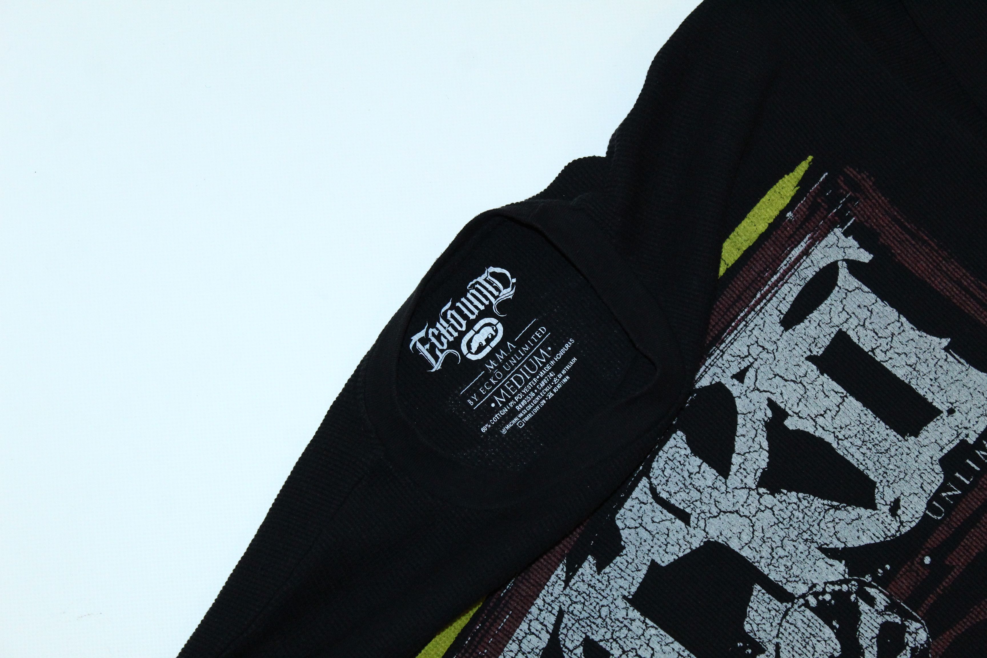 Ecko Unltd. MMA x Ecko Unltd Graffiti Print Waffle Cotton L/S T-shirt Size US L / EU 52-54 / 3 - 2 Thumbnail