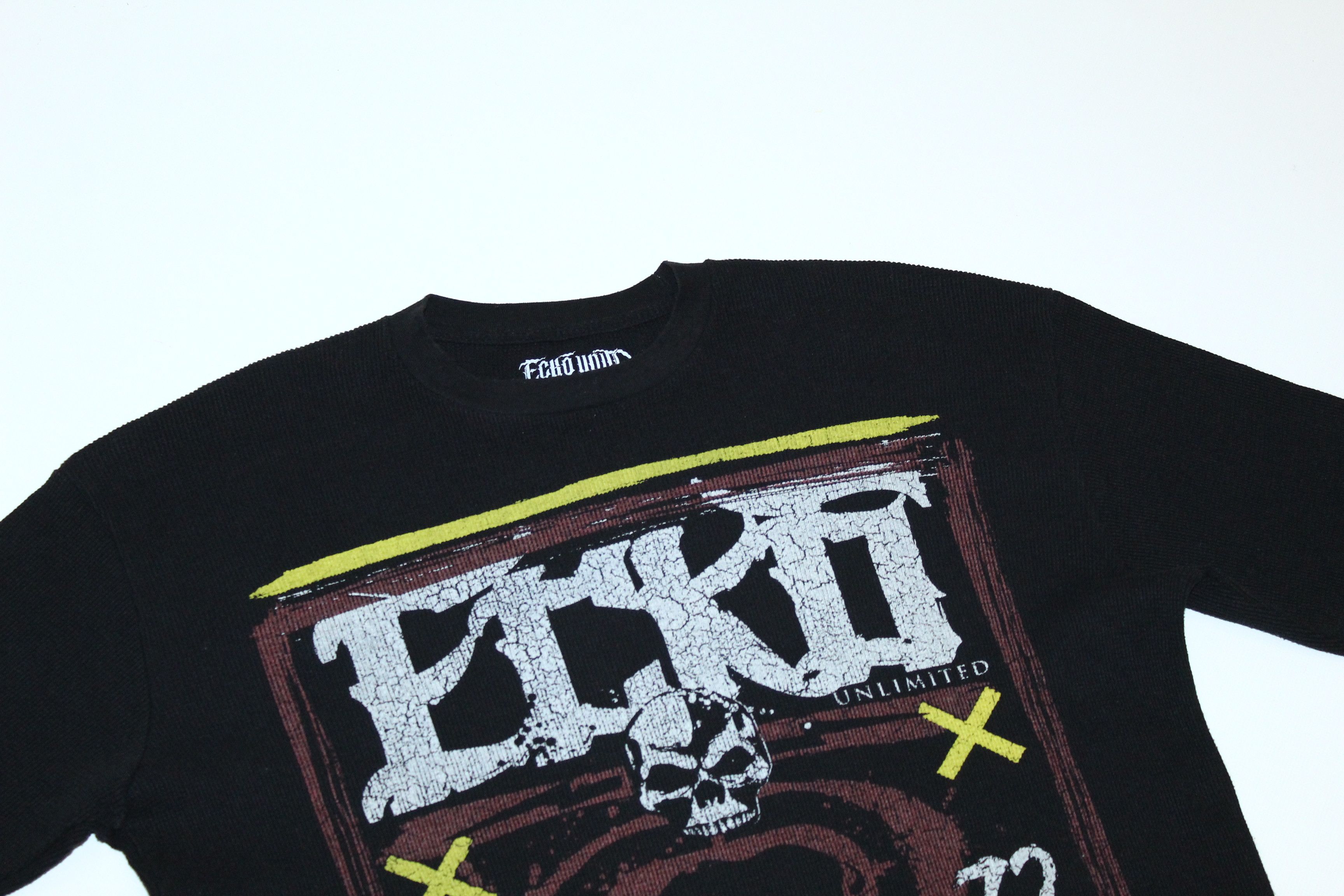 Ecko Unltd. MMA x Ecko Unltd Graffiti Print Waffle Cotton L/S T-shirt Size US L / EU 52-54 / 3 - 9 Thumbnail