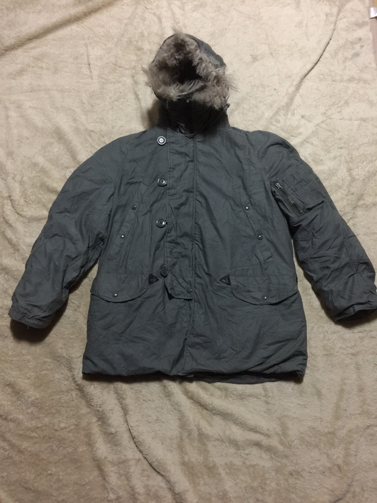 fur real jacket y2k flight ジャケット・アウター schott n-3b