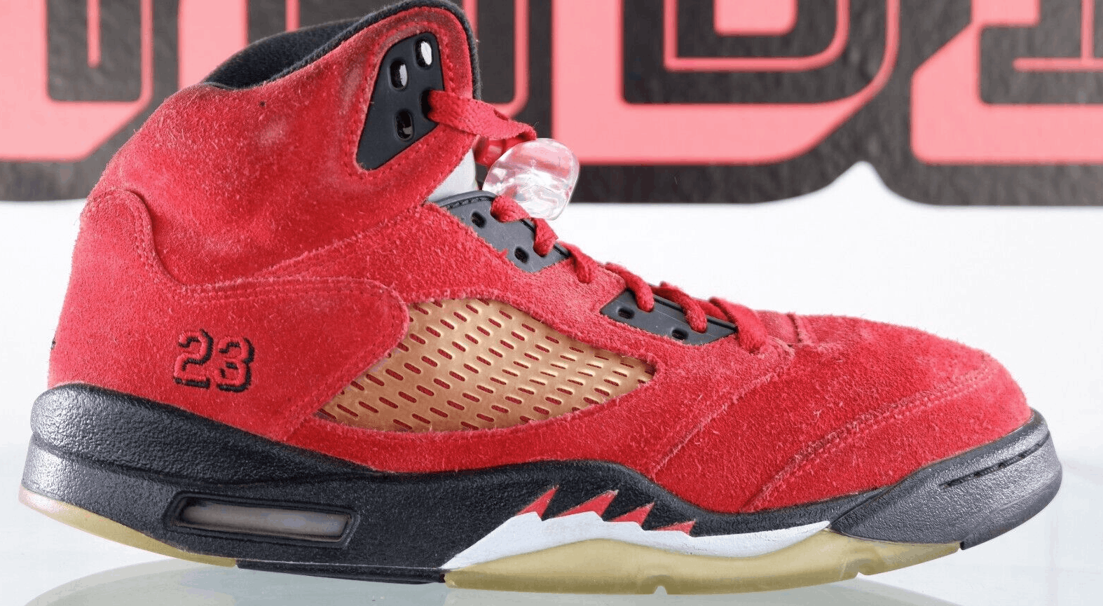 Nike Air Jordan V Retro Raging Bull Pack Red Suede 2009