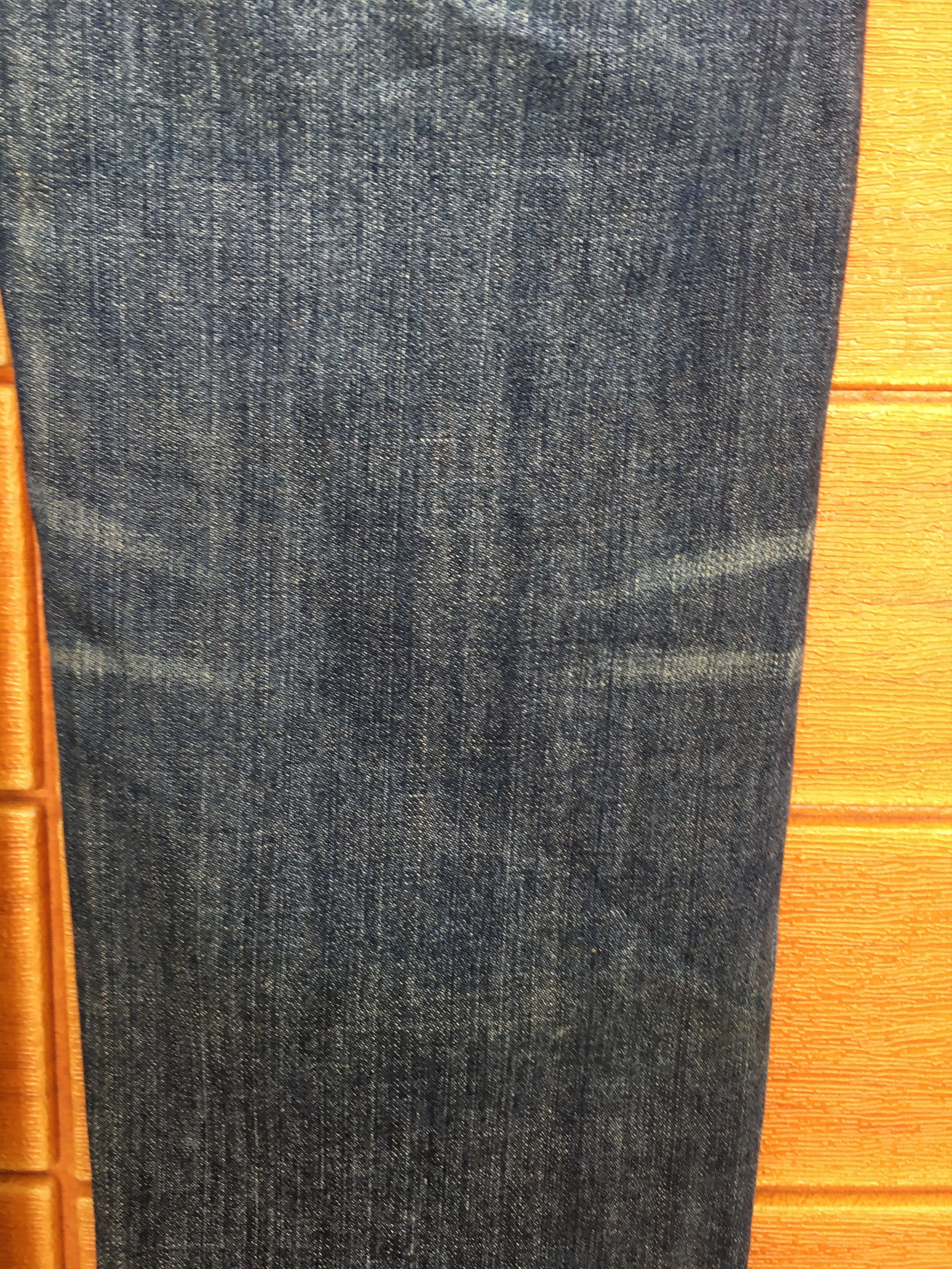 Japanese Brand Japanese Brand Buckle Back Distressed Denim Jeans Size US 31 - 18 Thumbnail