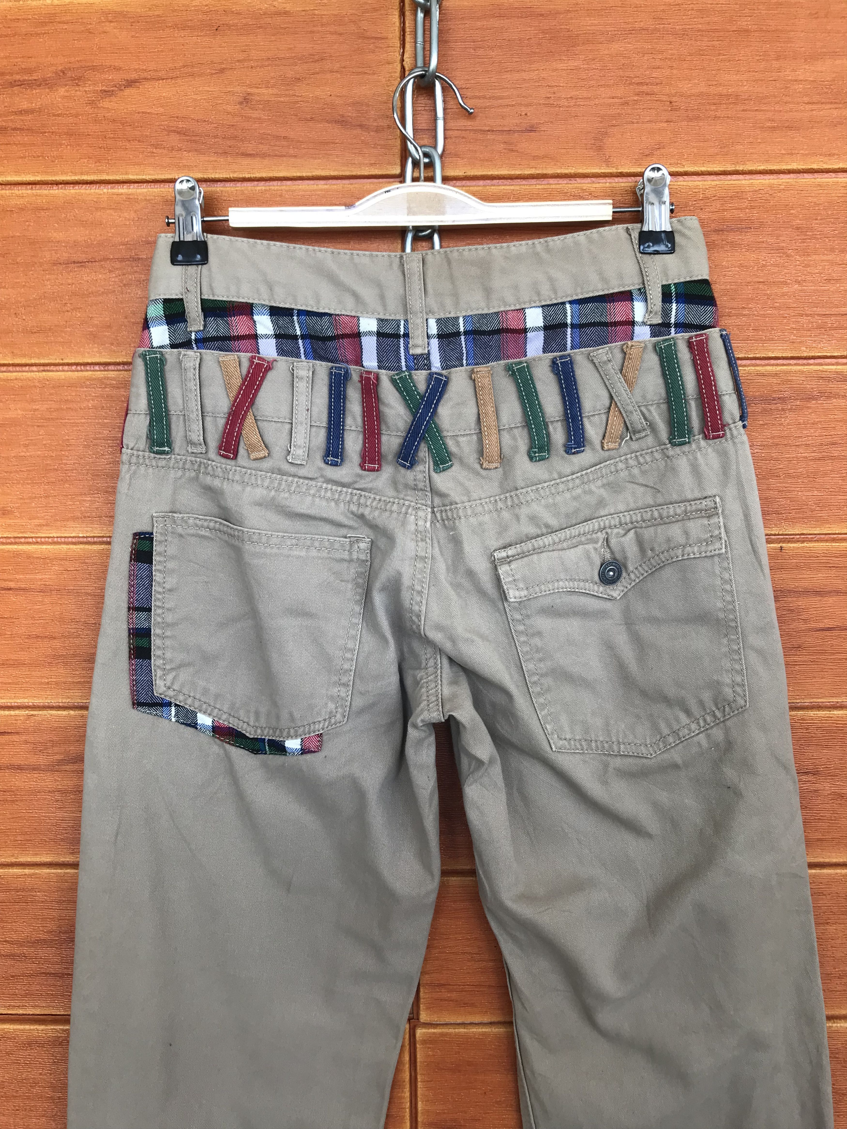 Hysteric Glamour Japanese Brand Double Waist Khakis Pants Size US 28 / EU 44 - 9 Thumbnail
