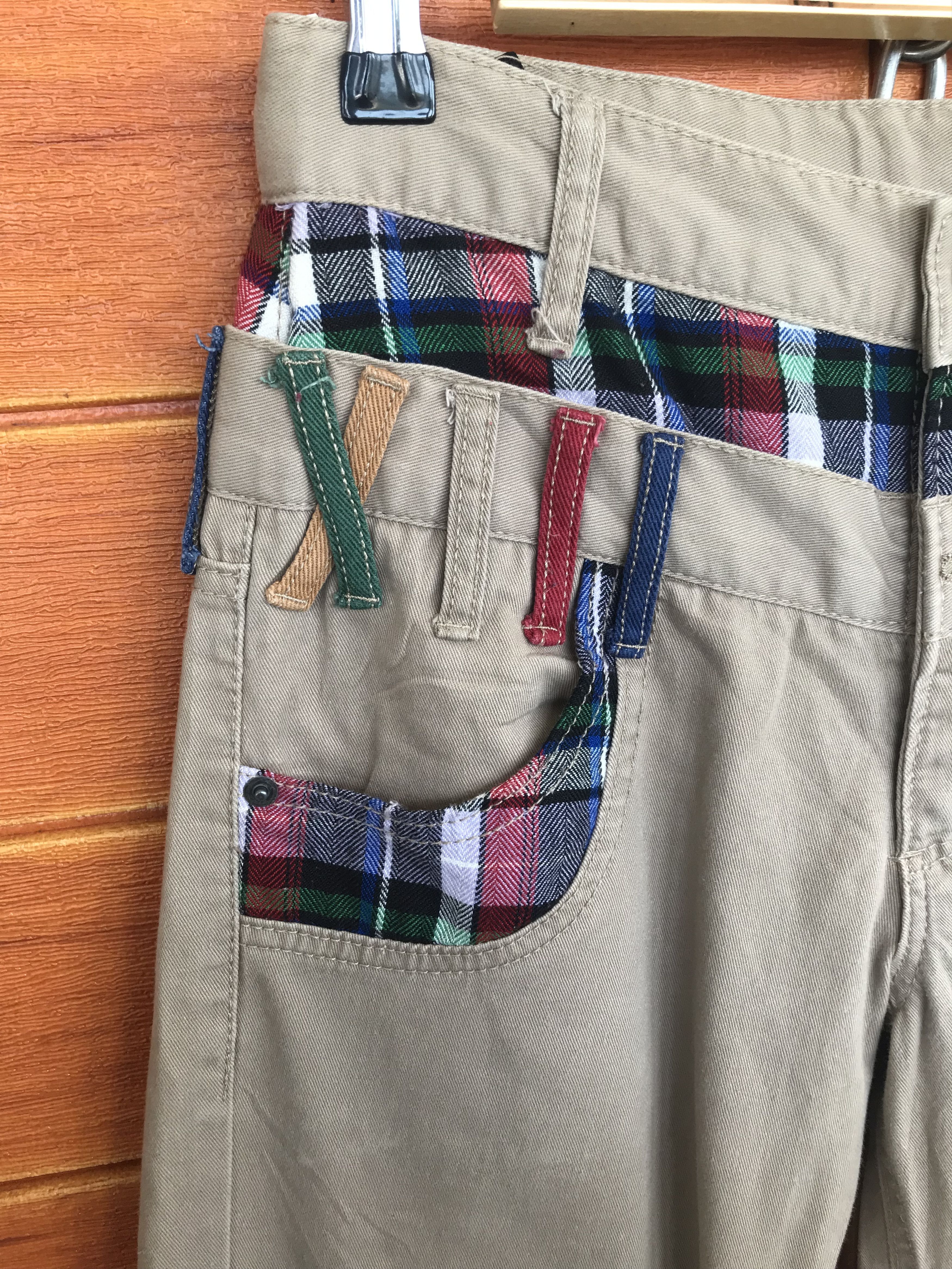 Hysteric Glamour Japanese Brand Double Waist Khakis Pants Size US 28 / EU 44 - 7 Thumbnail