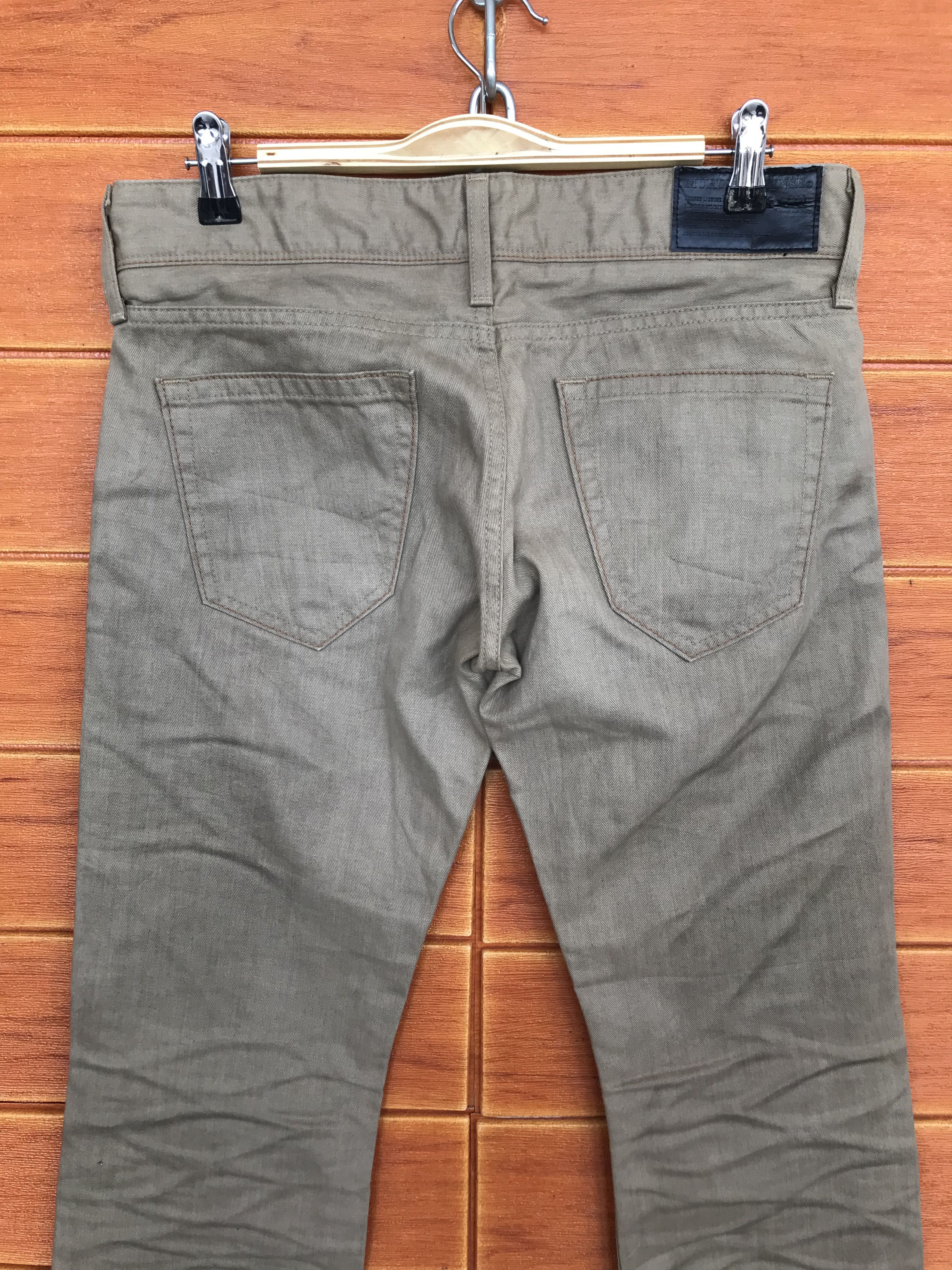 Murder License Murder License Japan Clawmark Charcoal Wash Denim Pants Size US 31 - 9 Thumbnail