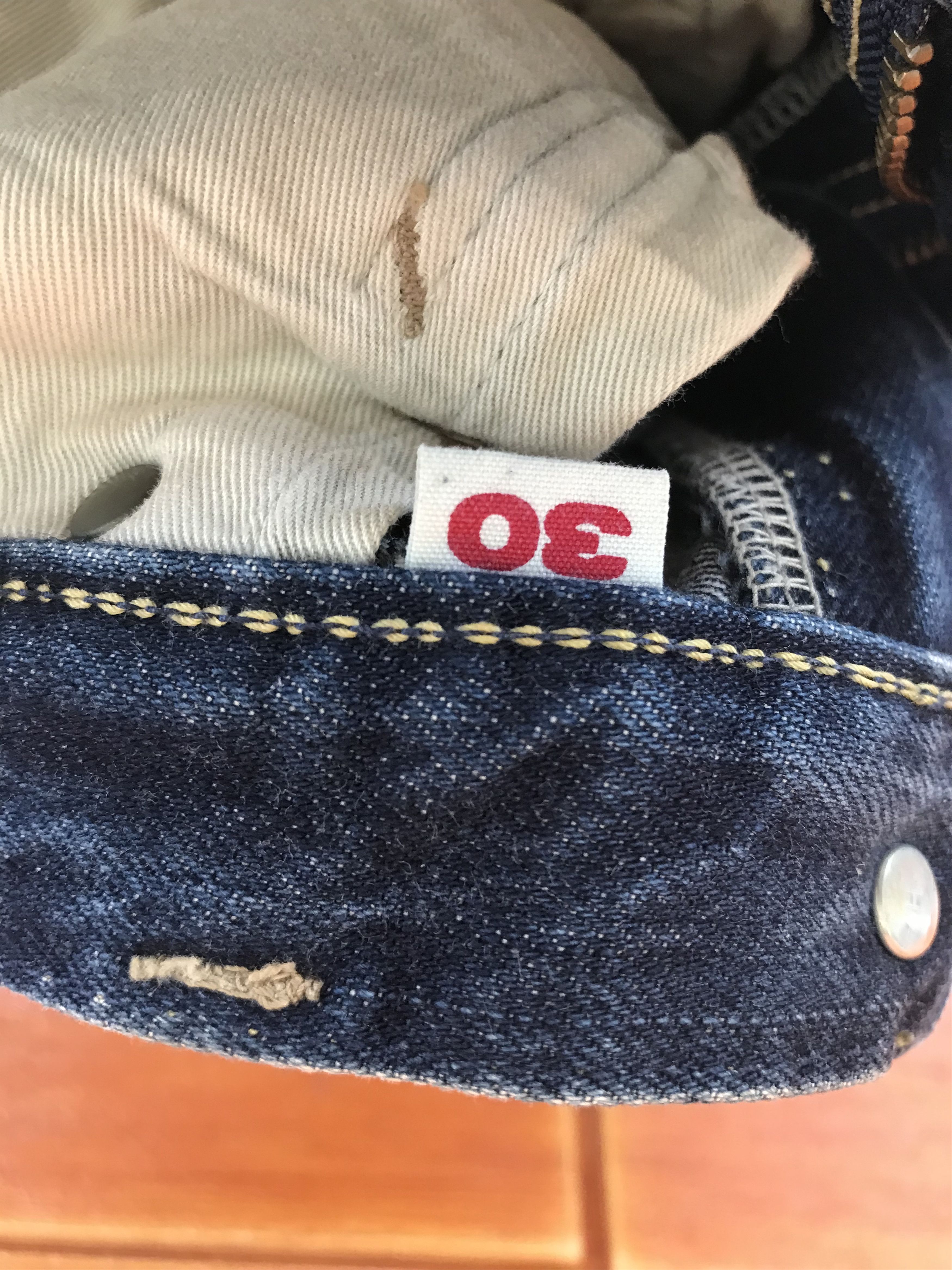 Vintage 90s Blue Blue Pure Indigo Denim Jeans