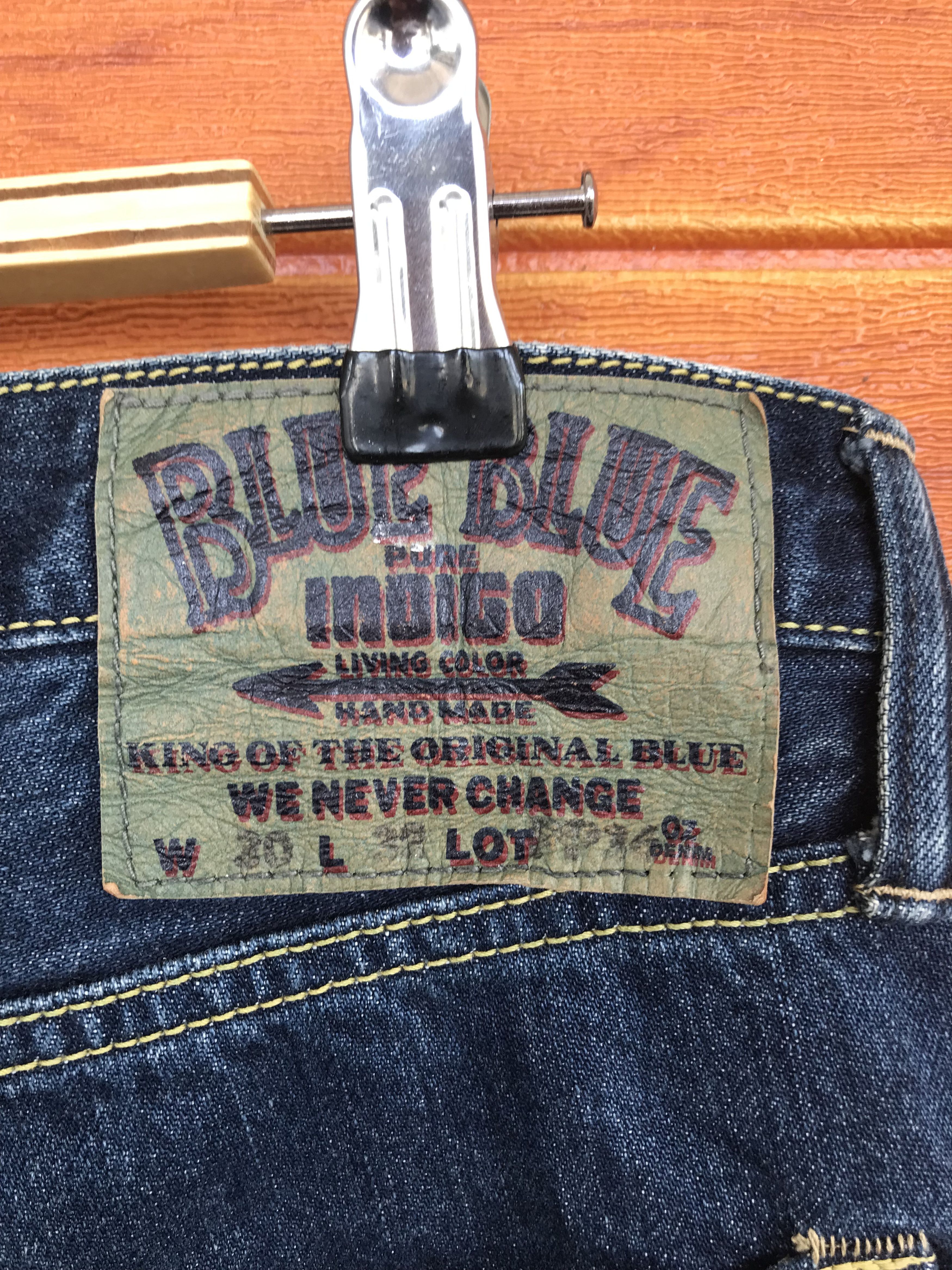 Vintage 90s Blue Blue Pure Indigo Denim Jeans