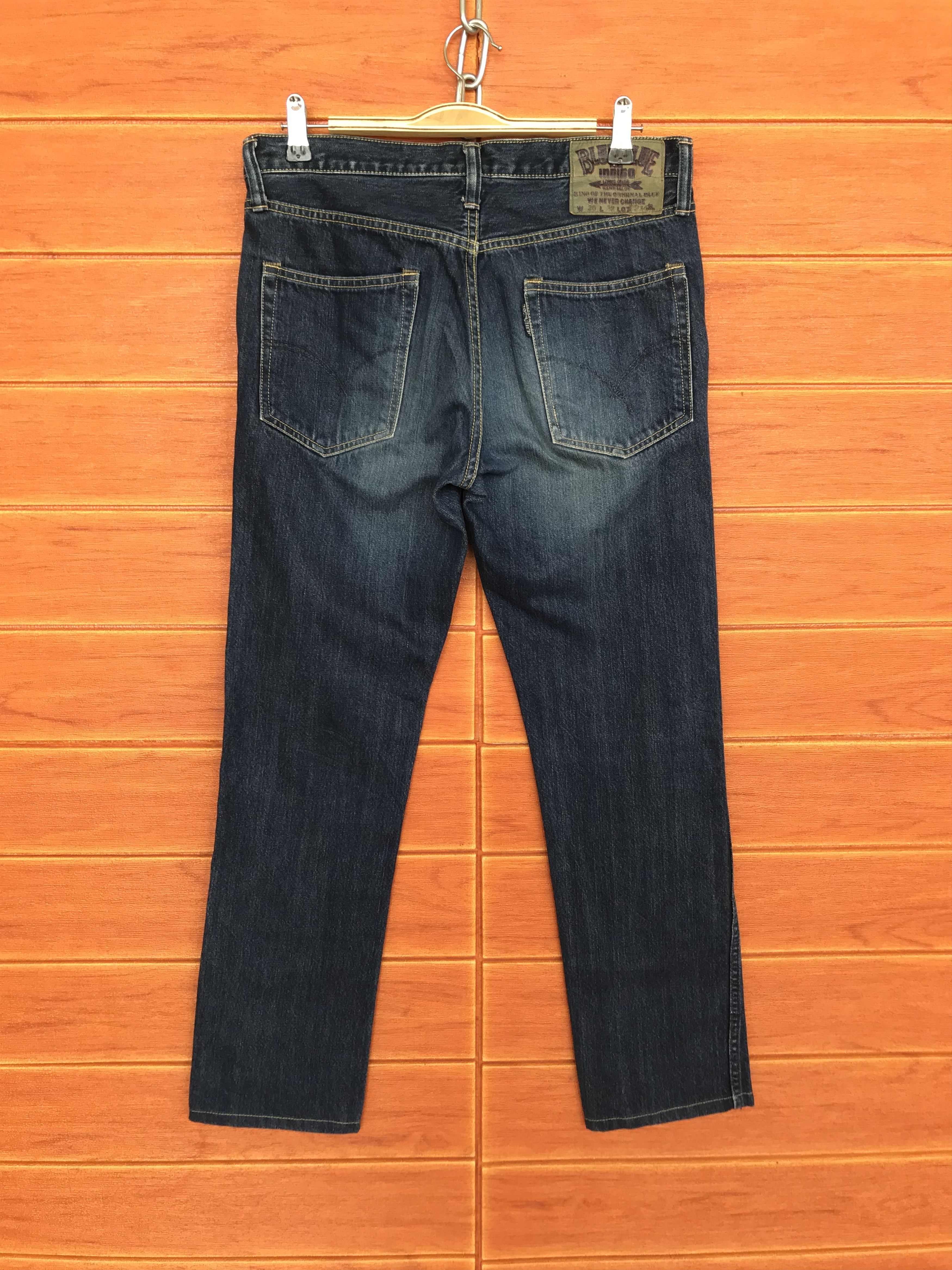 Vintage 90s Blue Blue Pure Indigo Denim Jeans