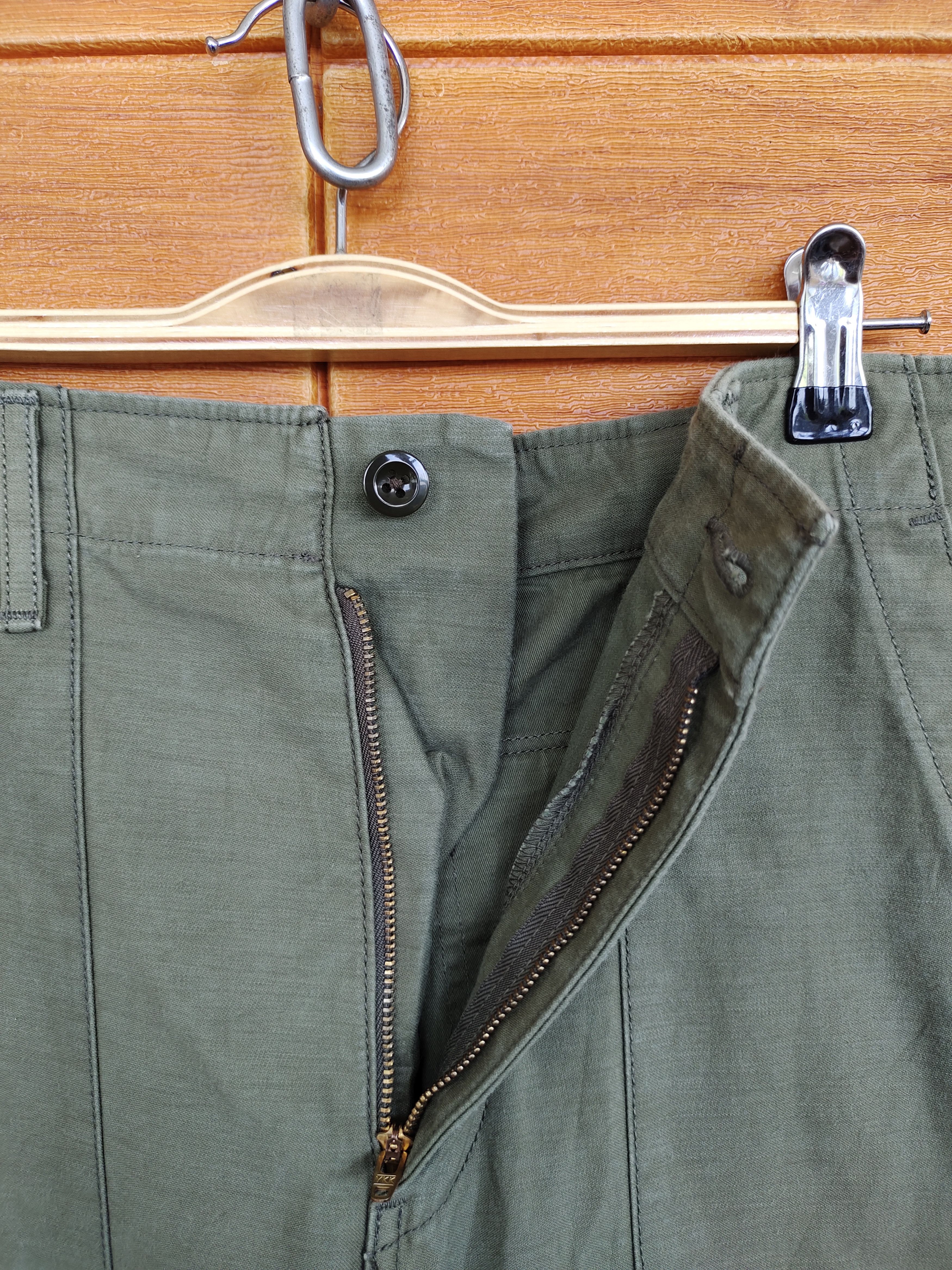45rpm SLOBE IENA Made In Japan OG Fatigue Pants Inspired WW2 Size US 27 - 11 Thumbnail